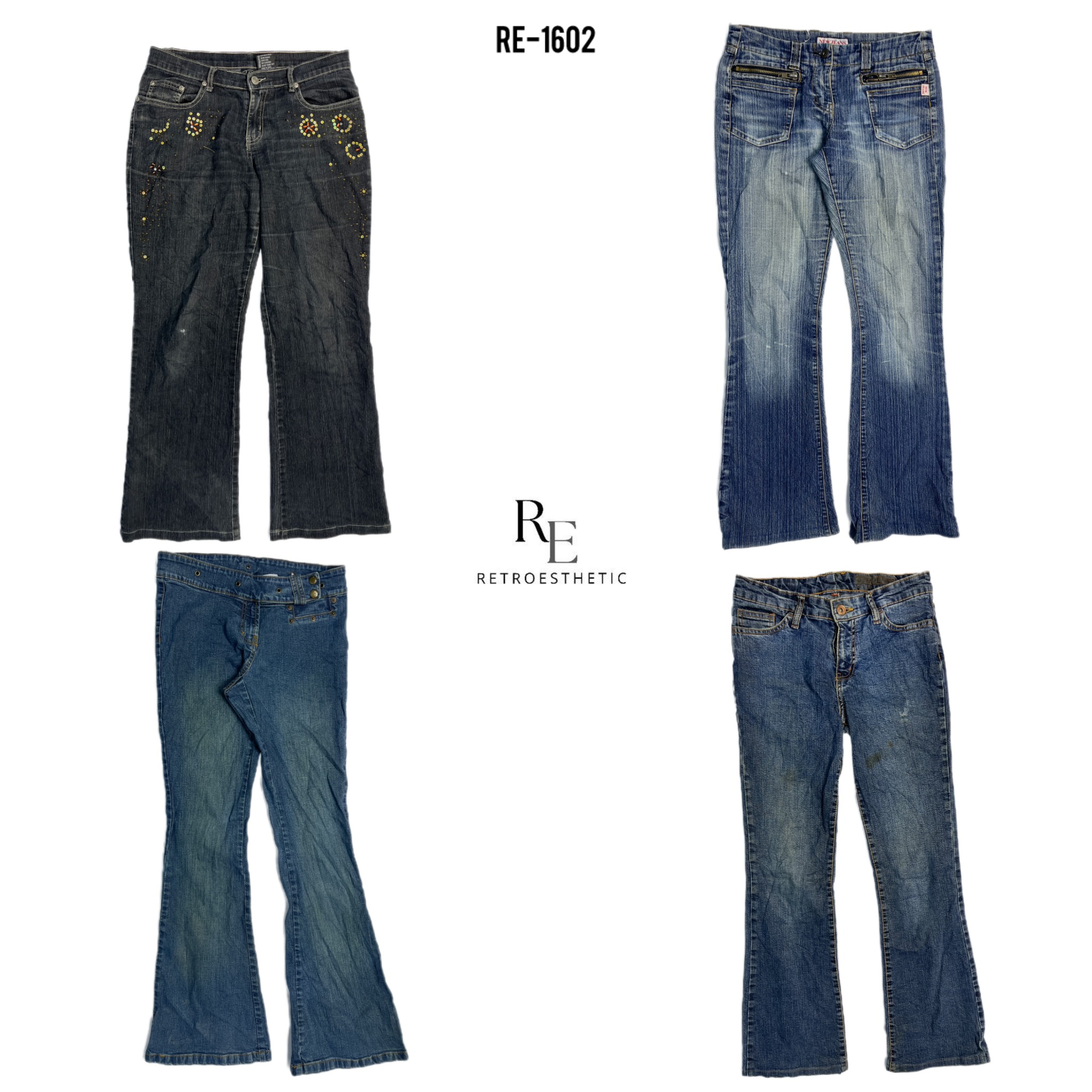 Jeans in denim Y2K IT Girl (RE-1602)