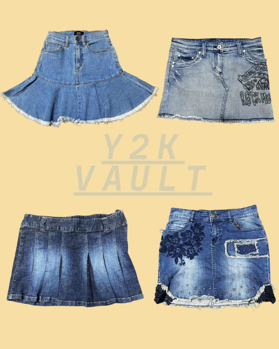 Y2k Denim Drop (Yv-221)