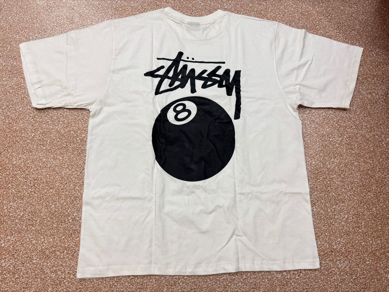 Rework Style Stussy T-shirt White
