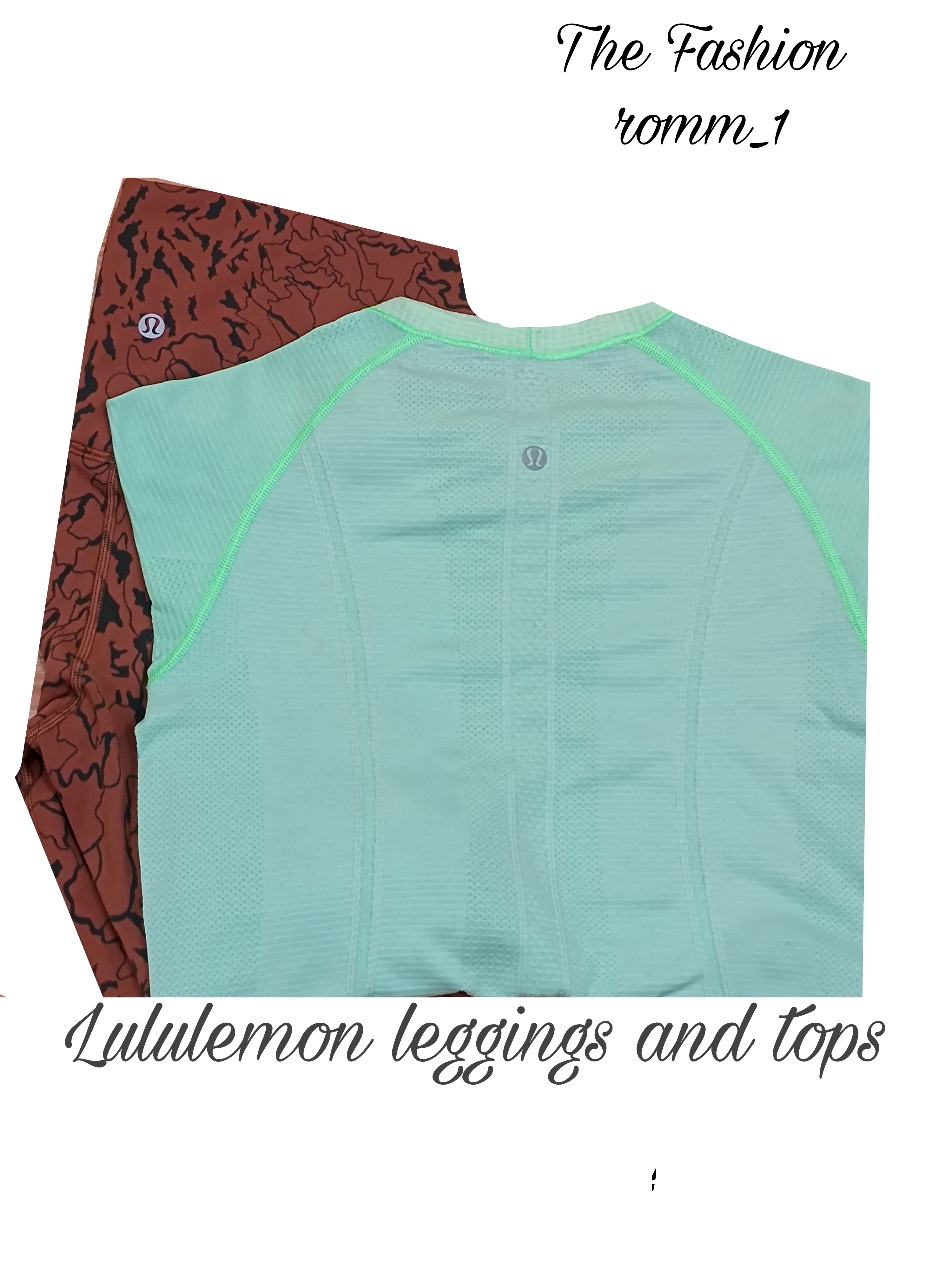 Leggings e tops da Lululemon