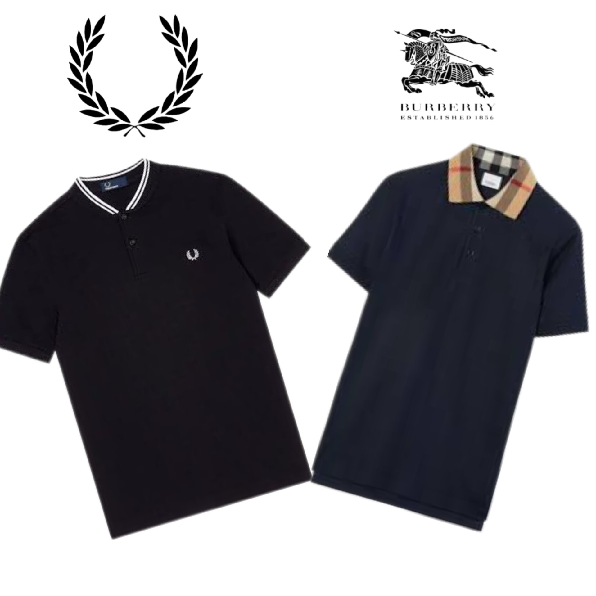 Camisetas Burberry & Fred Perry