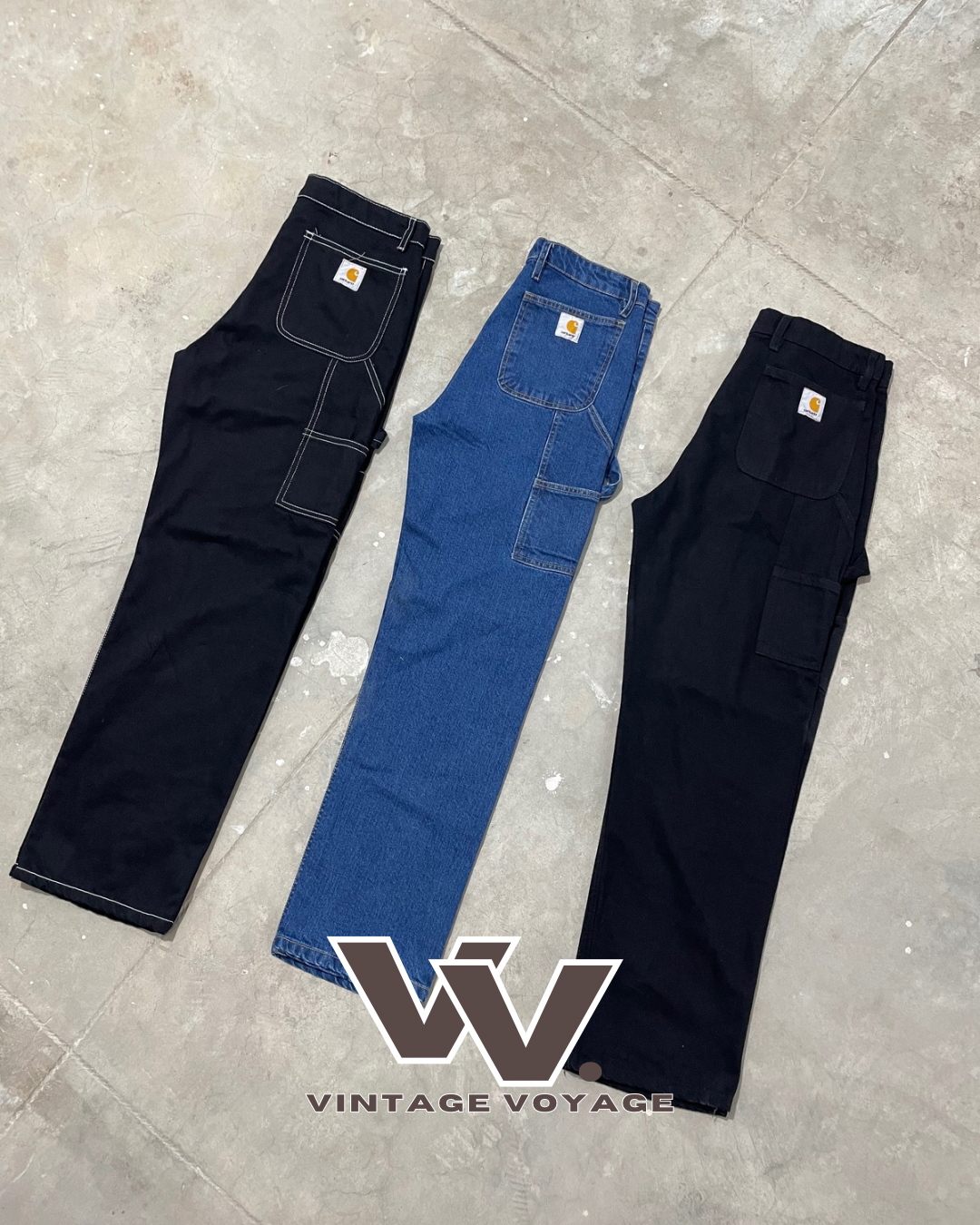 Carhartt überarbeiteter Stil Jeanshose #017