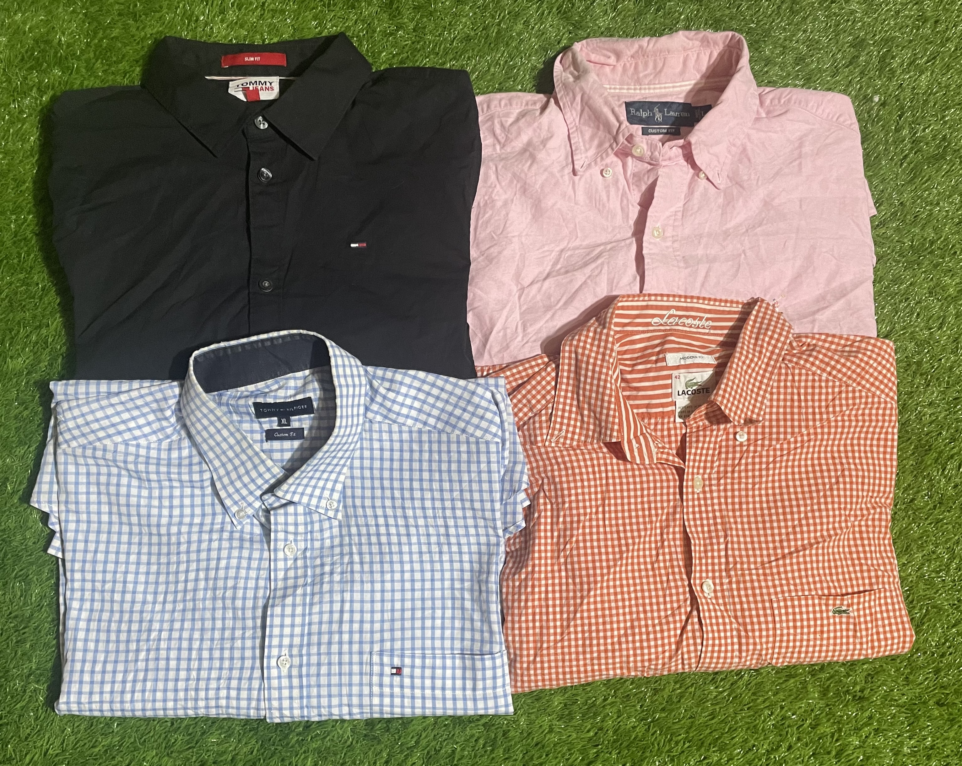 RL POLO | LACOSTE | TOMMY H | CHEMISE EN COTON | #012