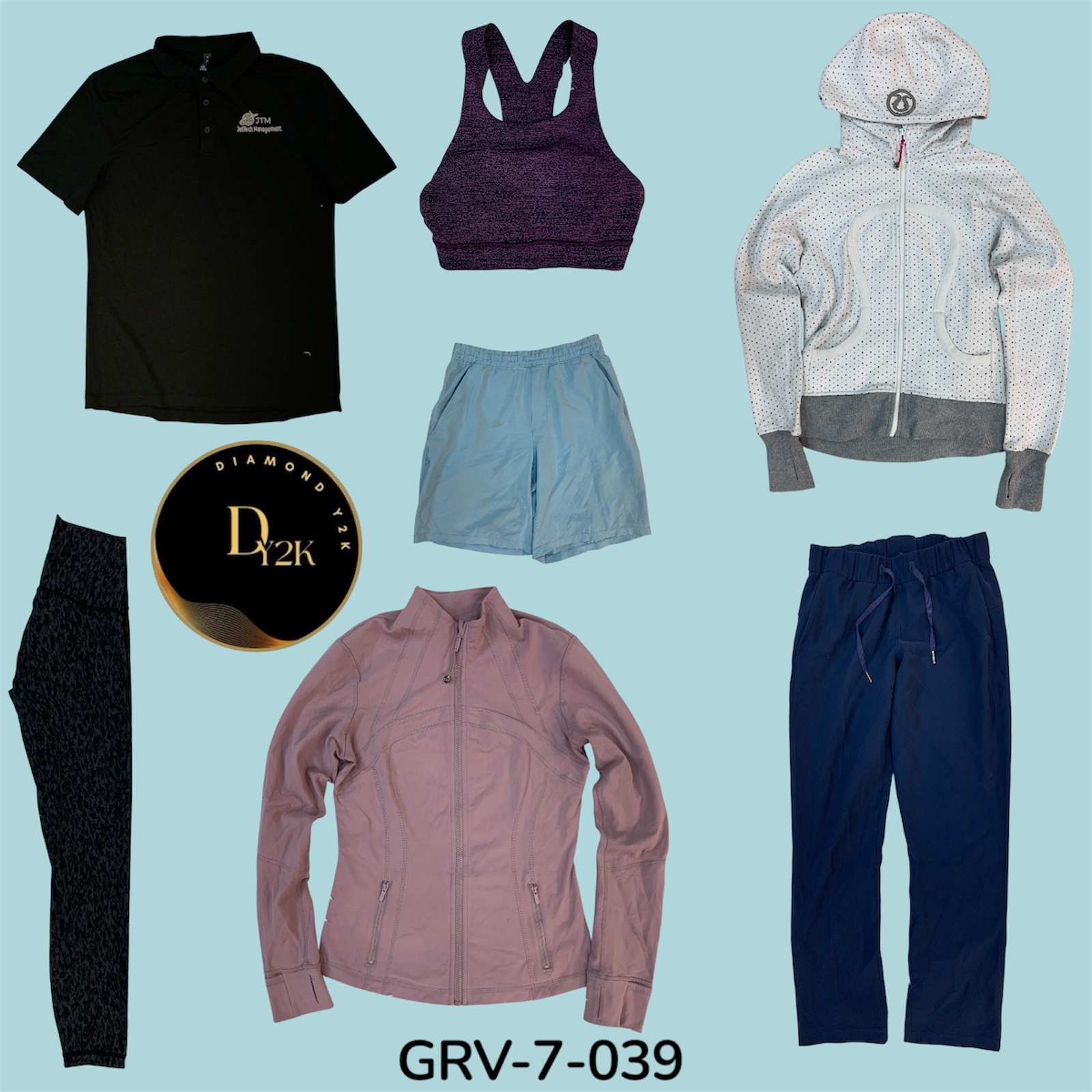 Mixed Lululemon Styles – Authentic Y2K Activewear Picks (GRV-7-039)