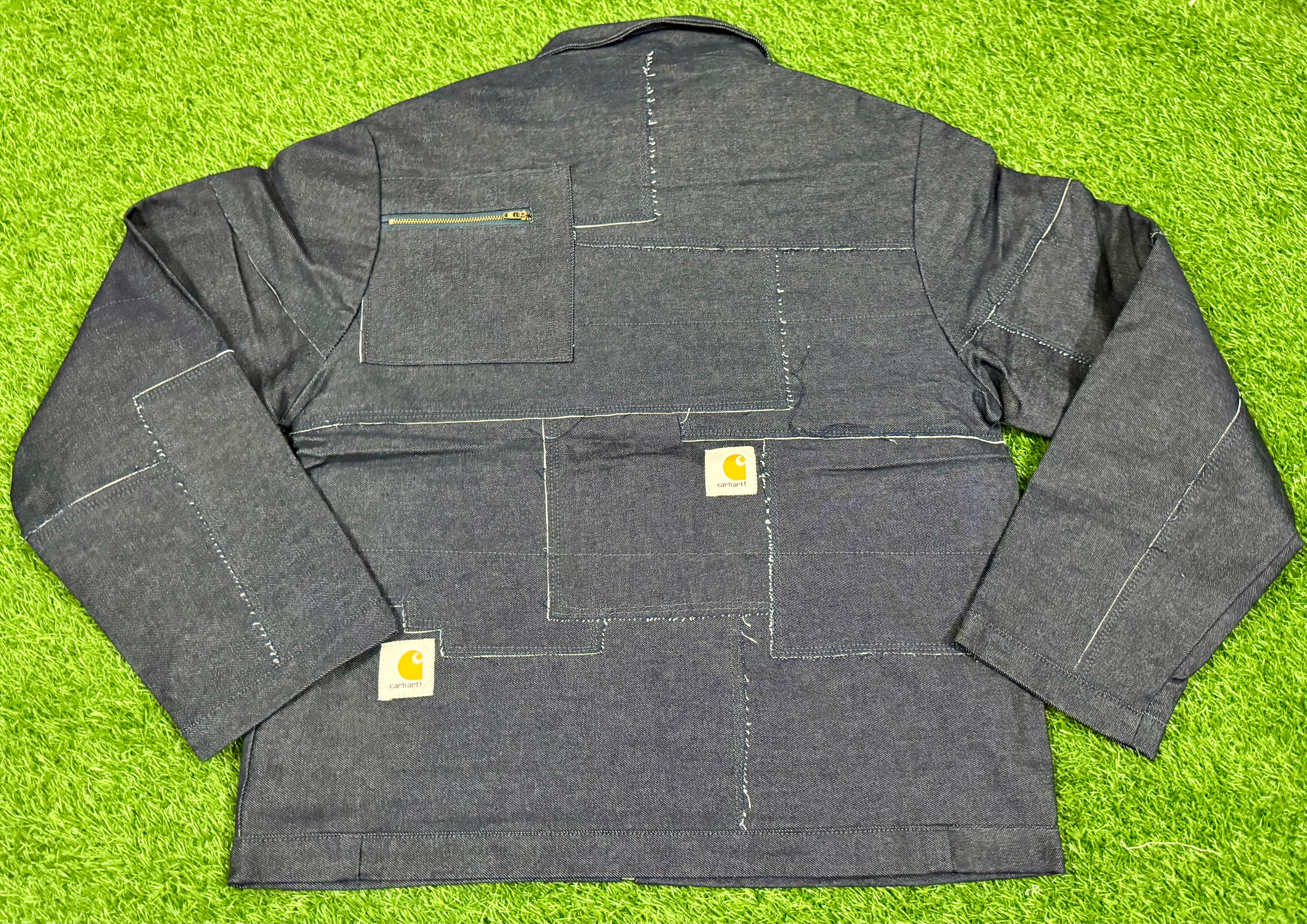 Rework style Carhartt denim jackets