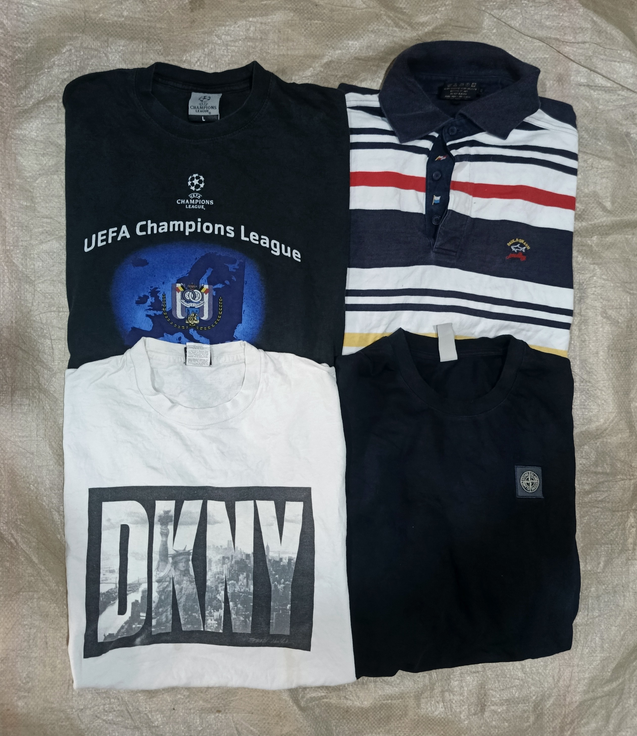 ポール & シャークとヴィンテージミックスTシャツ