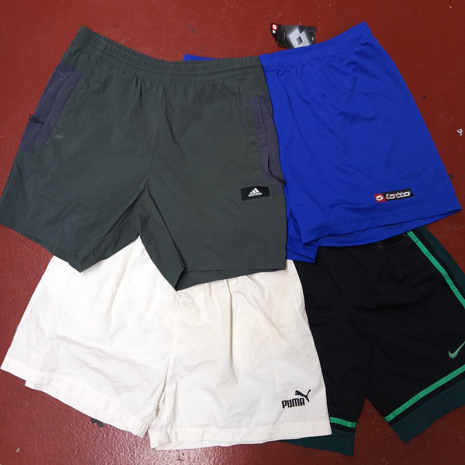 Brand Nylon Shorts