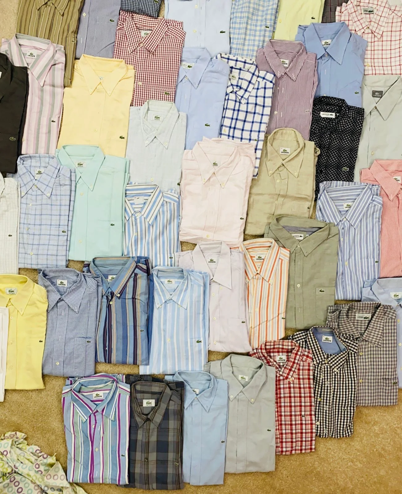 Camicie da uomo autentiche Lacoste