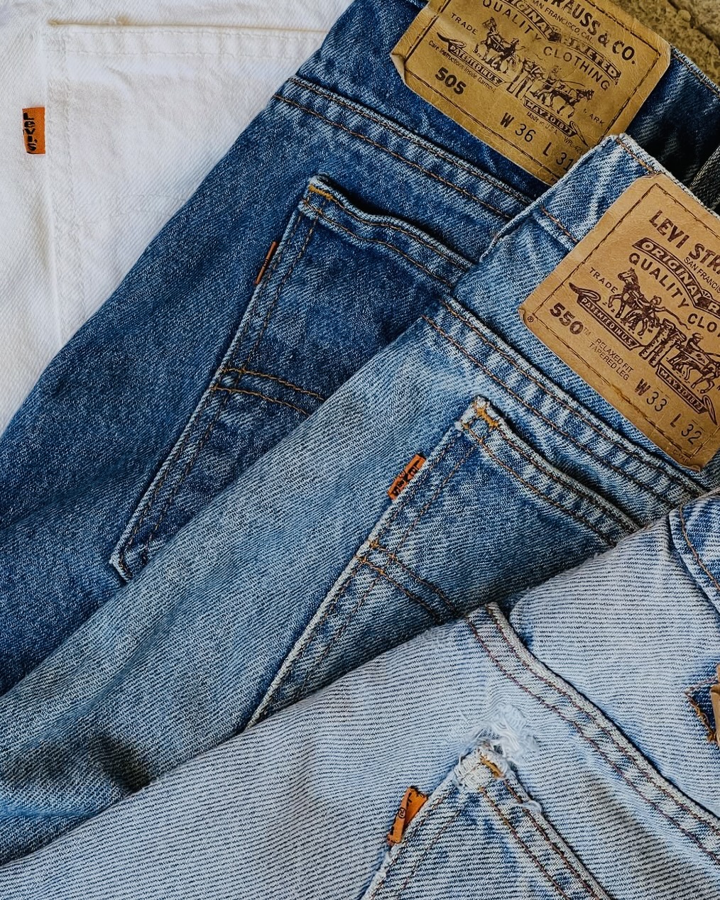 Tag di Carta Mix Code Levi’s Fabbricato in USA e M..