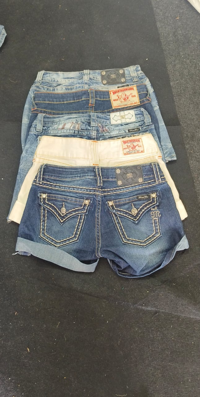 Miss me, true religion, rock revival Shorts Mix, Capri et jupe
