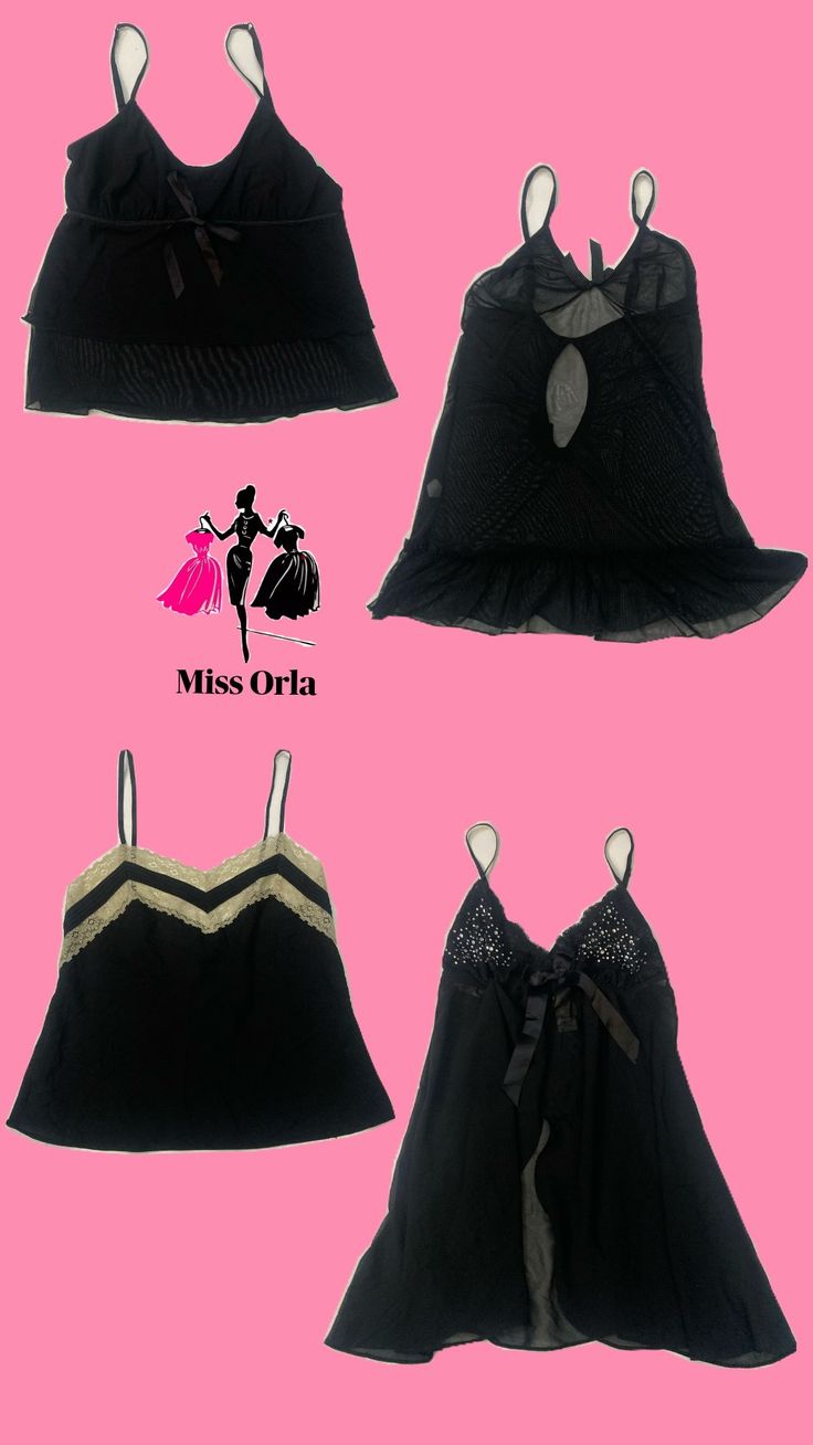 Black Basic cami top (007)