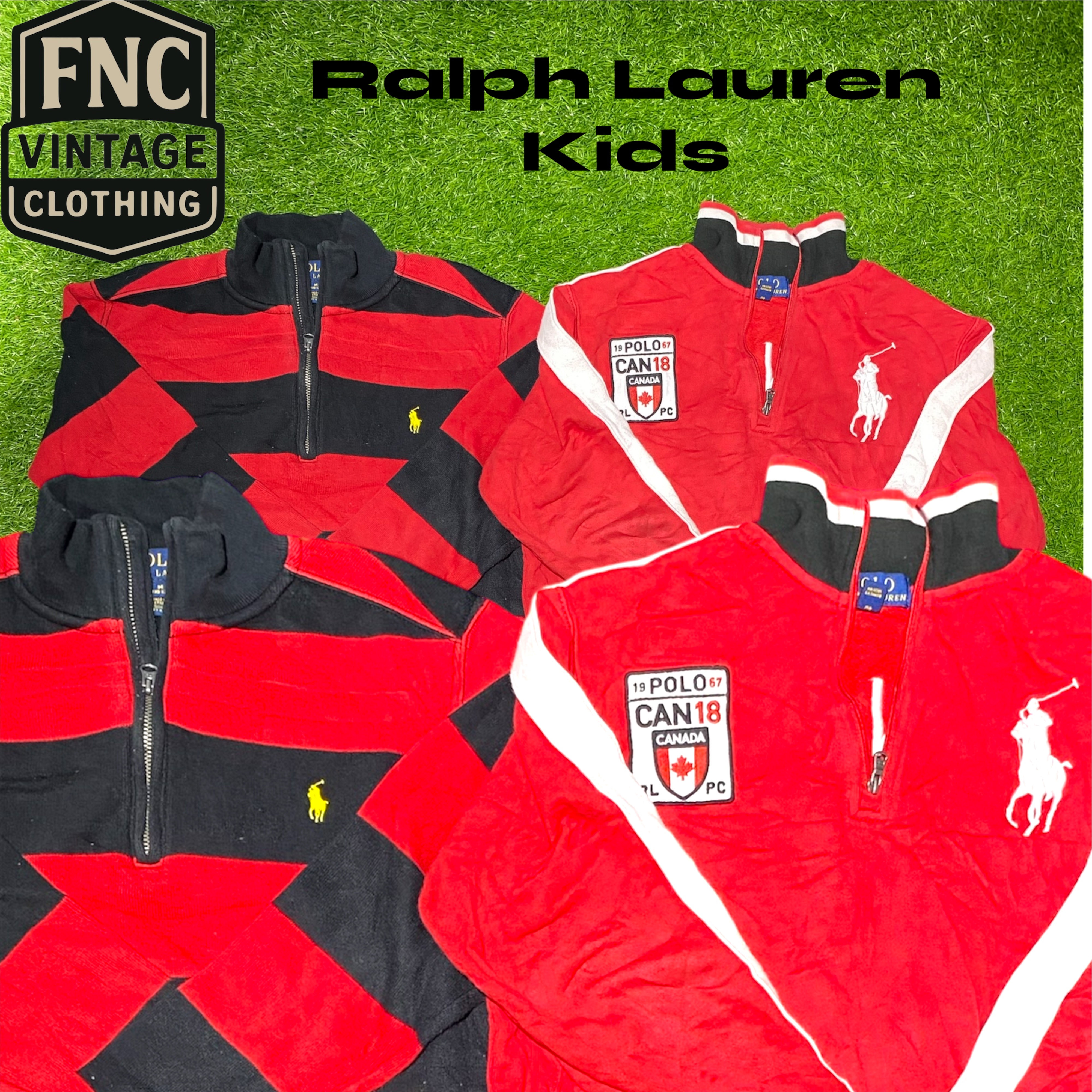 RL Polo Kids Quarter Zip (Fnc 322)