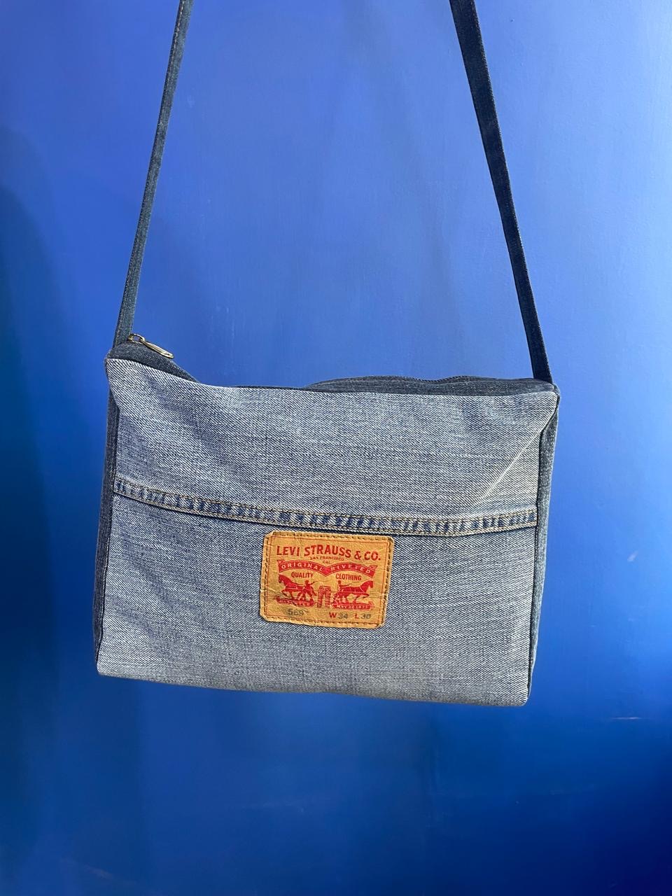 Upcycled Levi’s Denim Pocket Bag