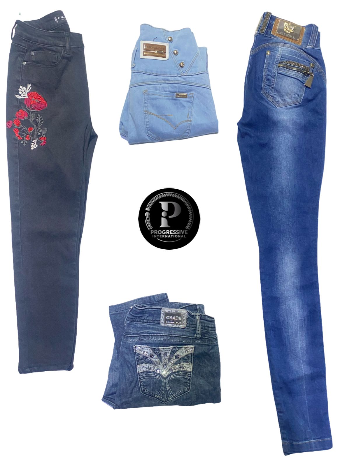Y2K Skinny Jeans Pi 180