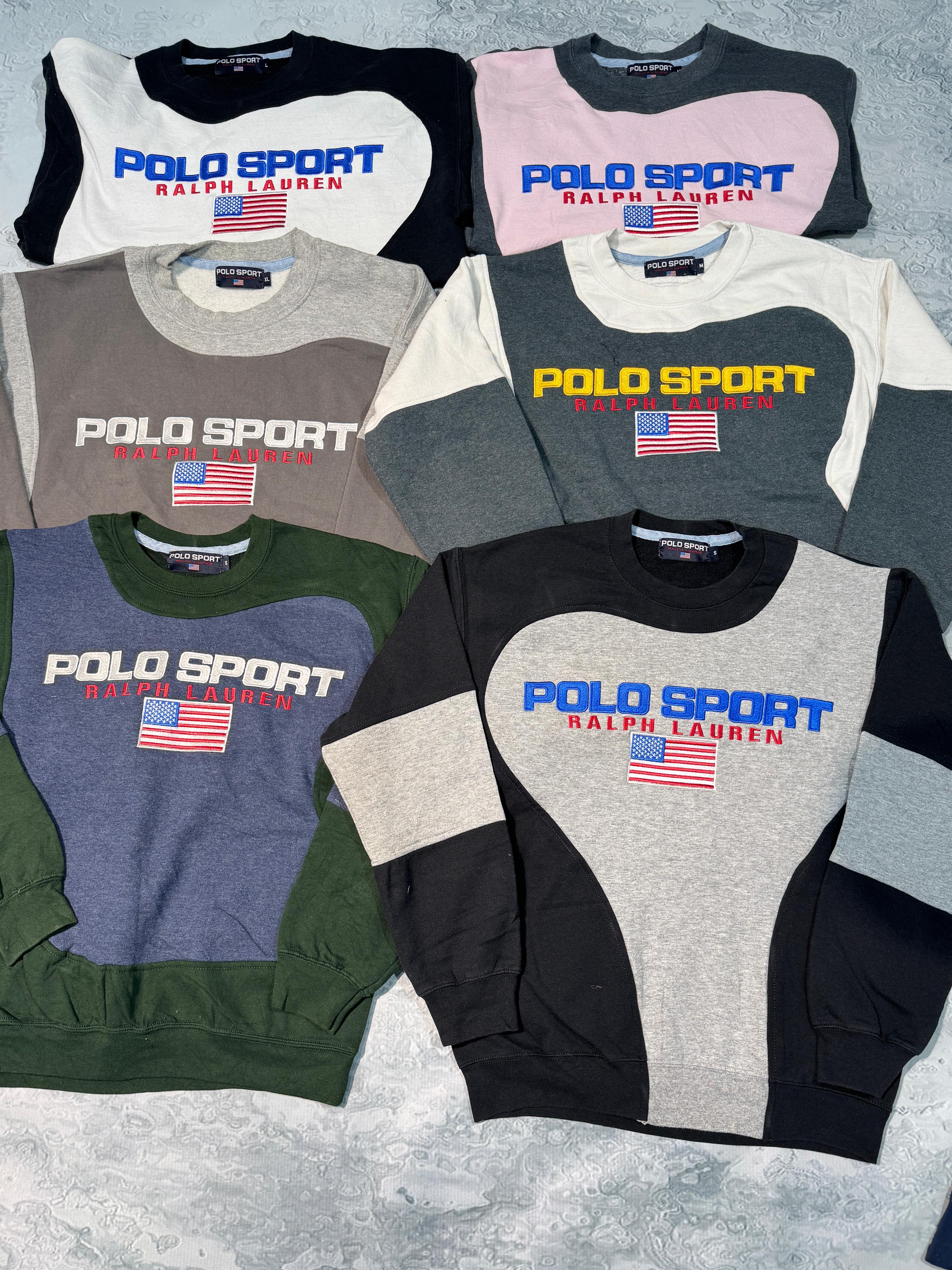 Polo Sport Rework Style Sweatshirt