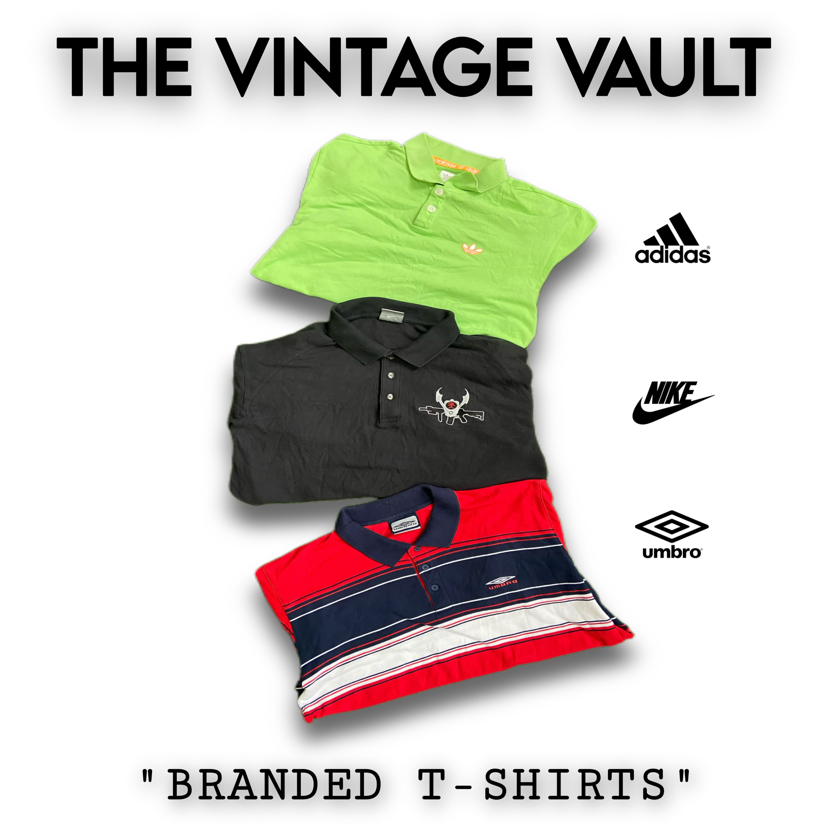 Branded T-Shirts including Nike,Adidas and others