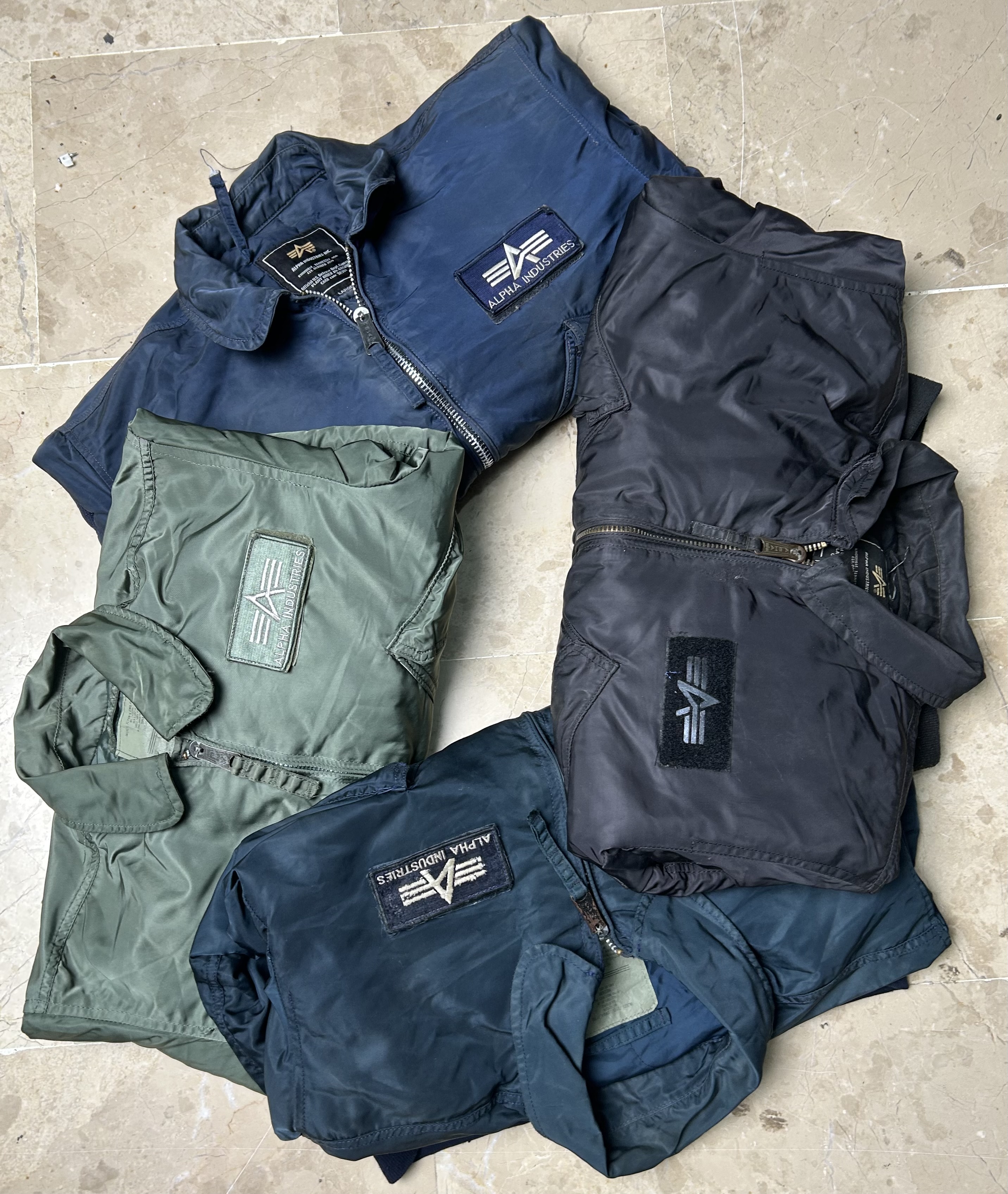 Alpha Industries Leather Jackets