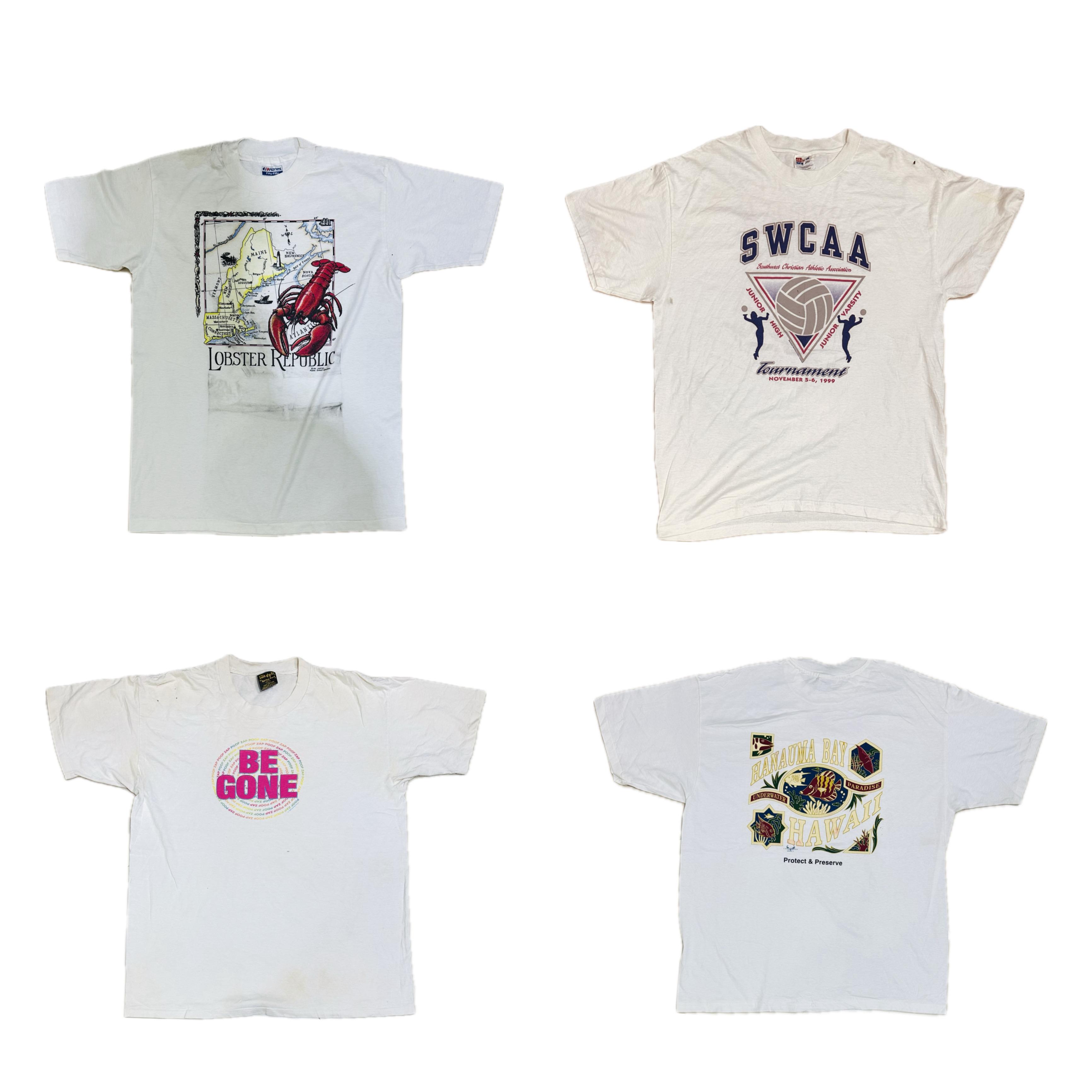 Camisetas de una sola costura