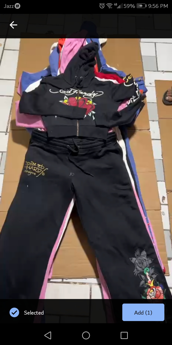 Ed Hardy Damen Trainingsanzug