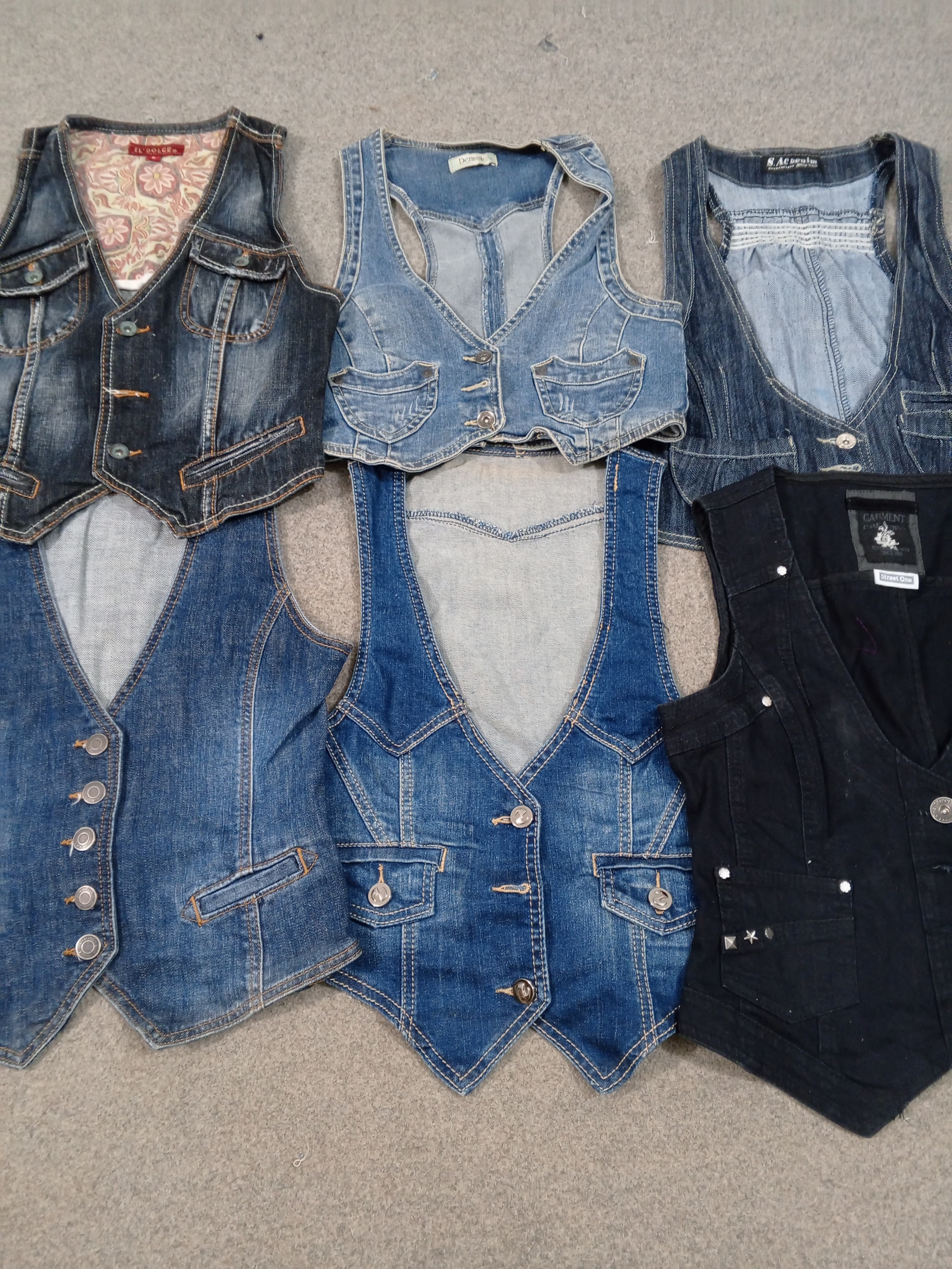 HD1052 Giacche in denim Y2K per donne