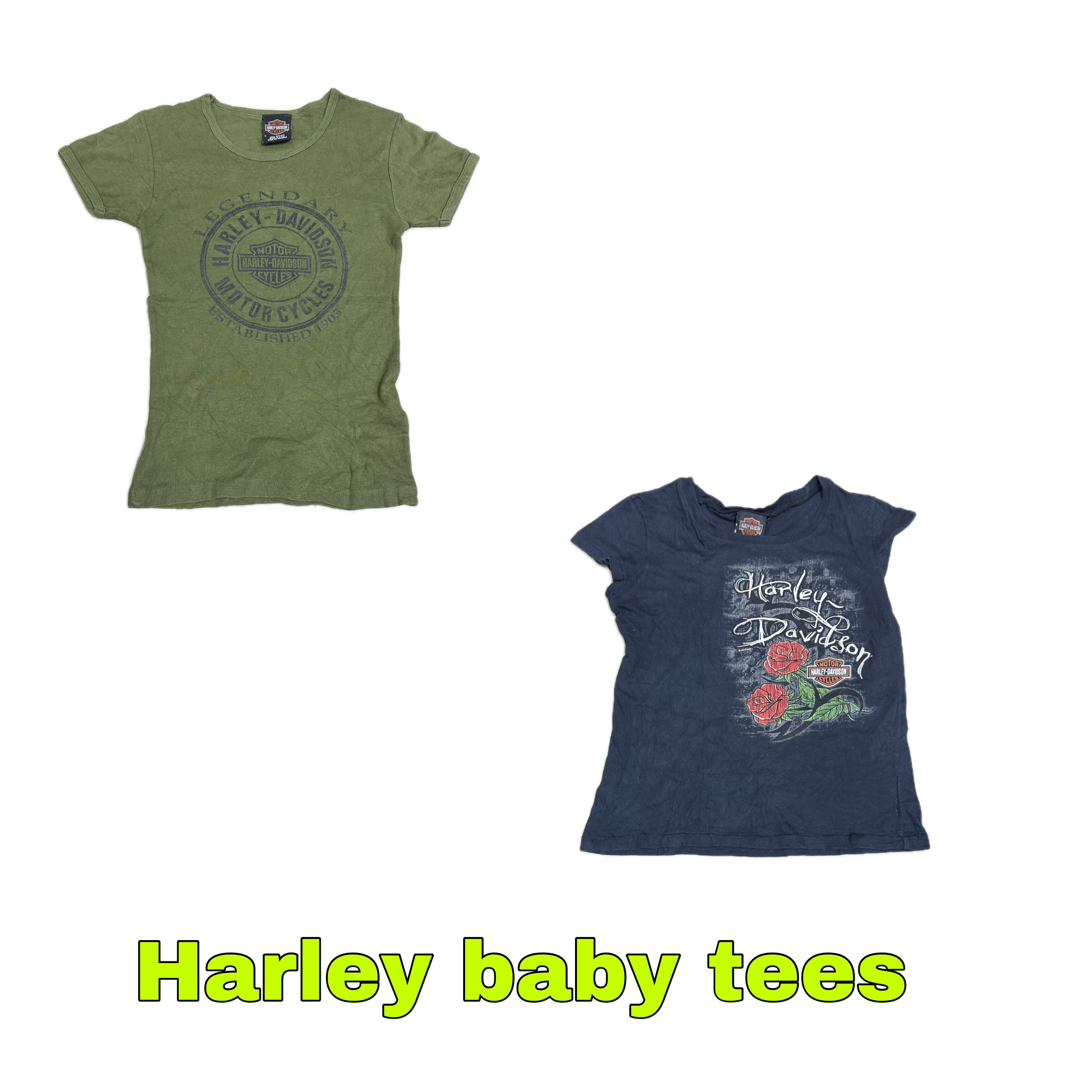 Ladies baby tees