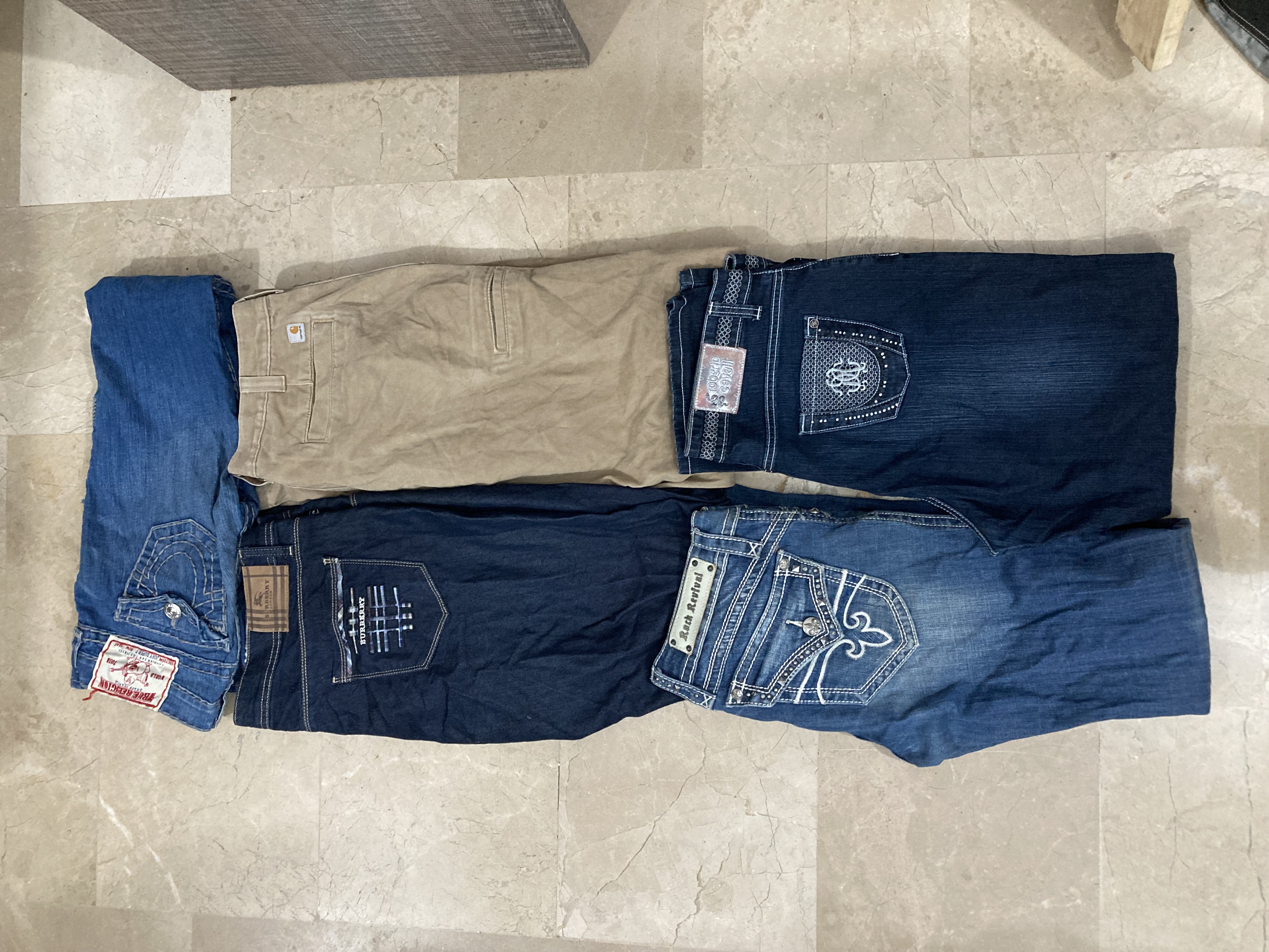 Branded jeans