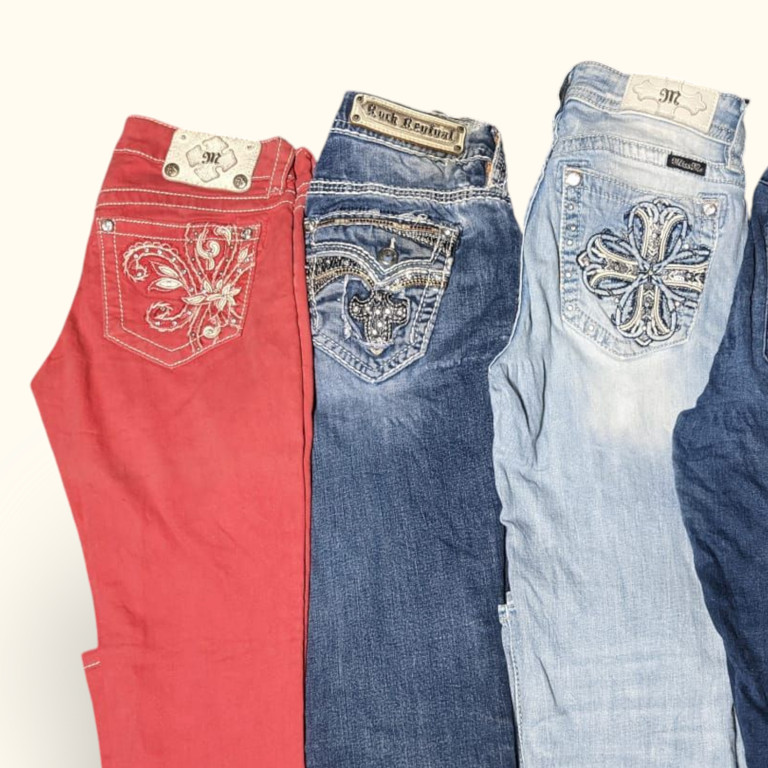 SAY#252 Premium Hip hop Jeans – True Religion, Rock Revival, Miss Me