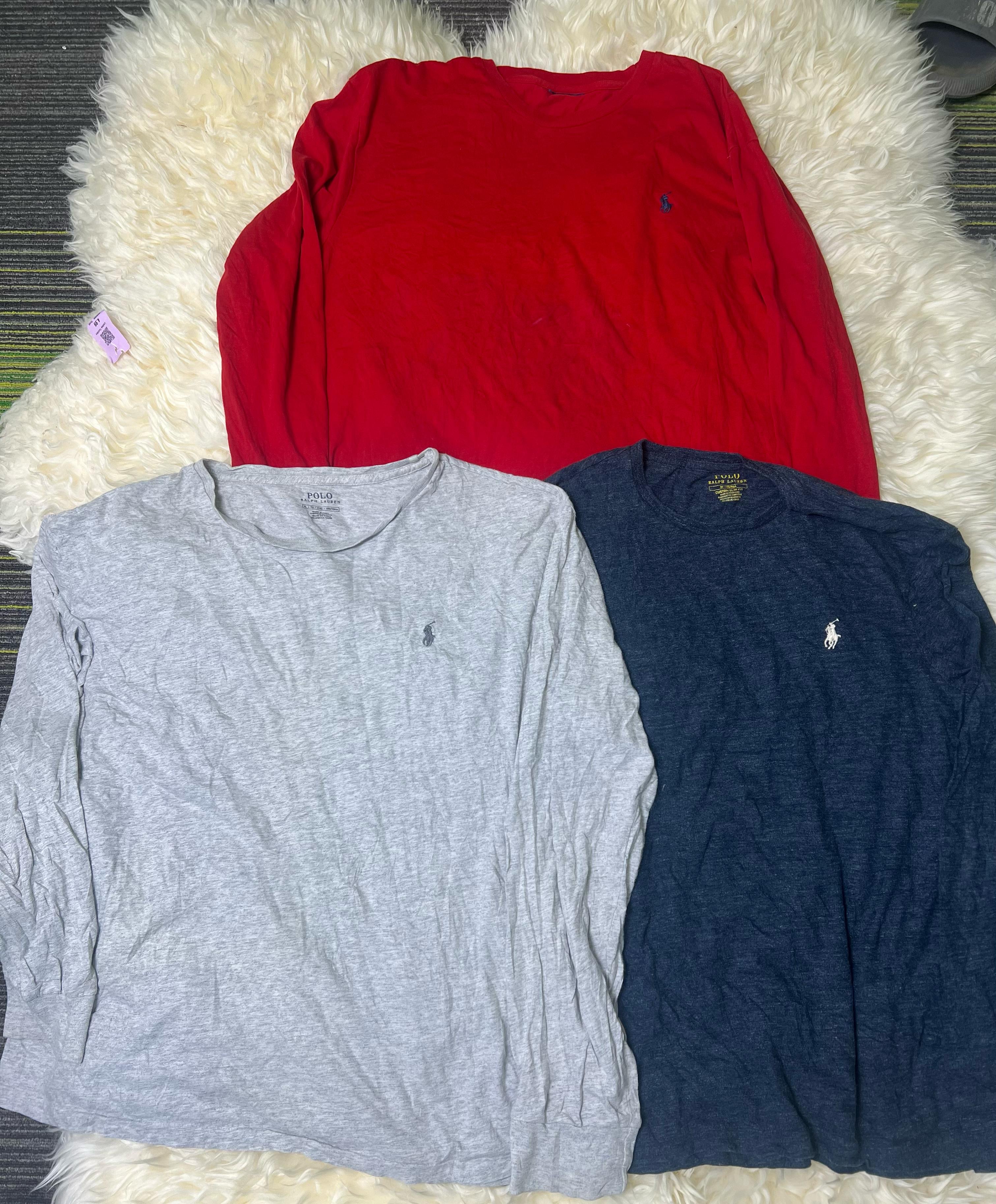RALPH LAUREN L/S T - SHIRTS