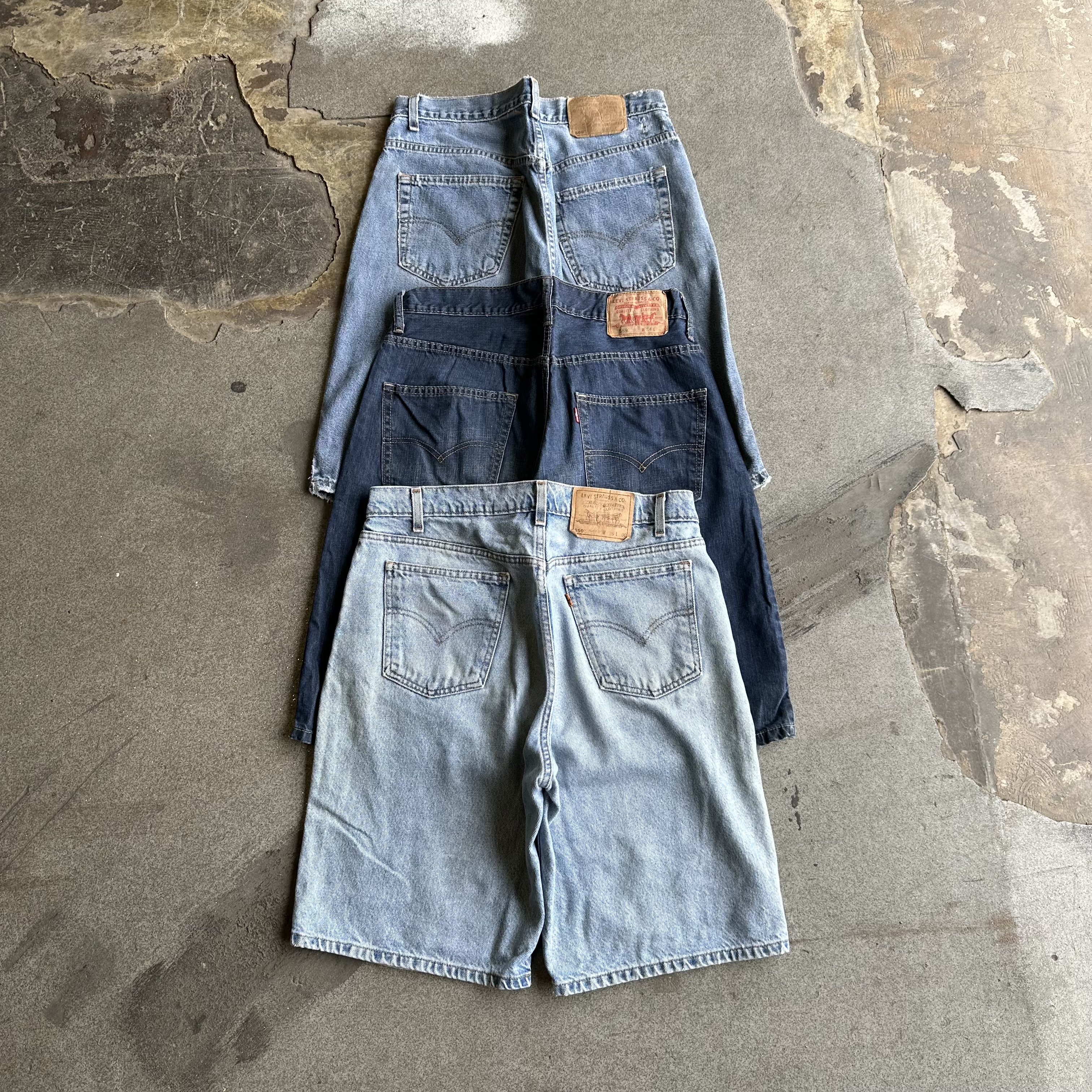 LEVIS BAGGY JORTS