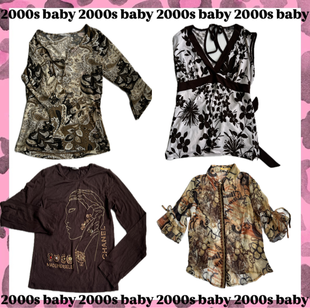Boho, y2k & ikonische Tops - 055