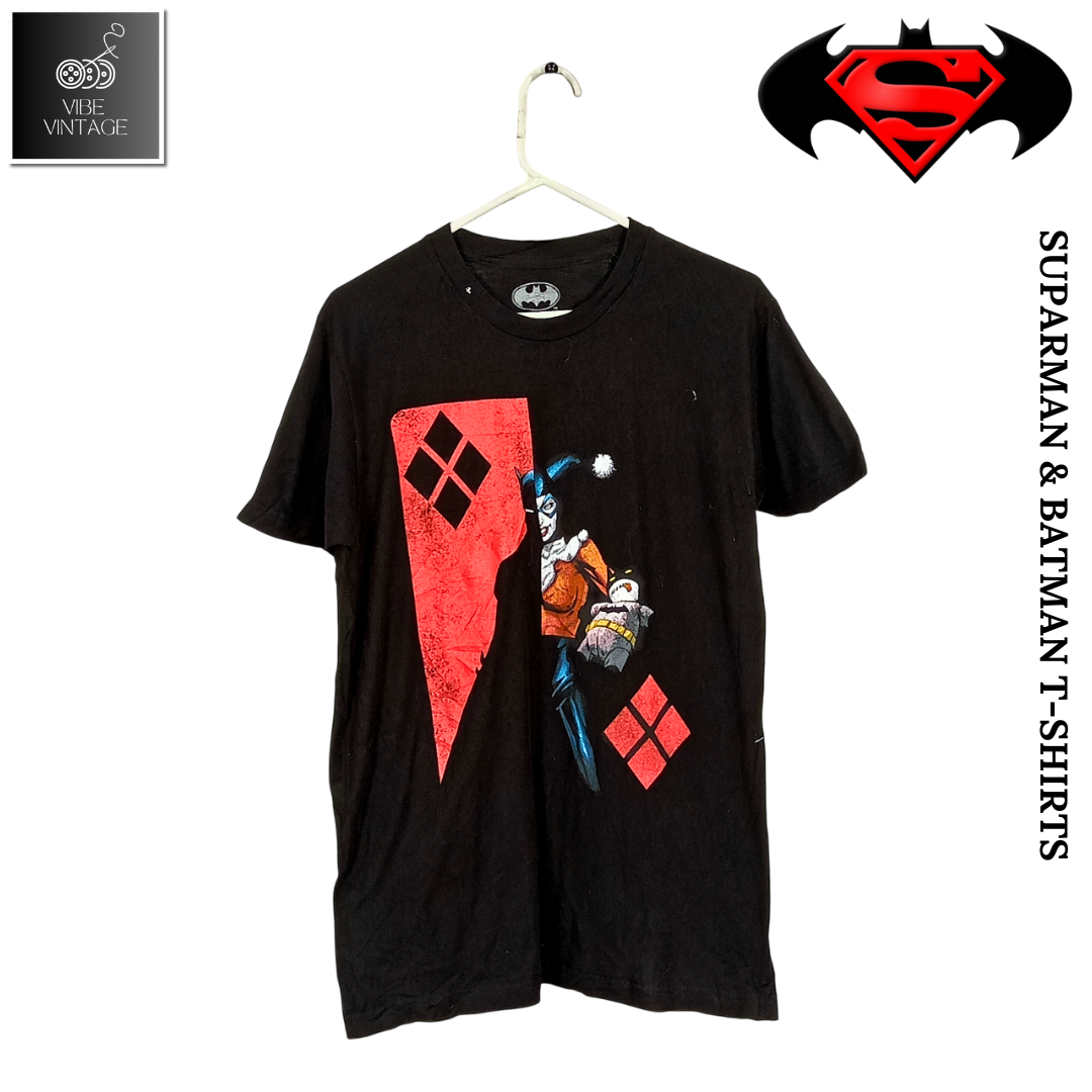 T-SHIRTS SUPERMAN & BATMAN (PACK 2)