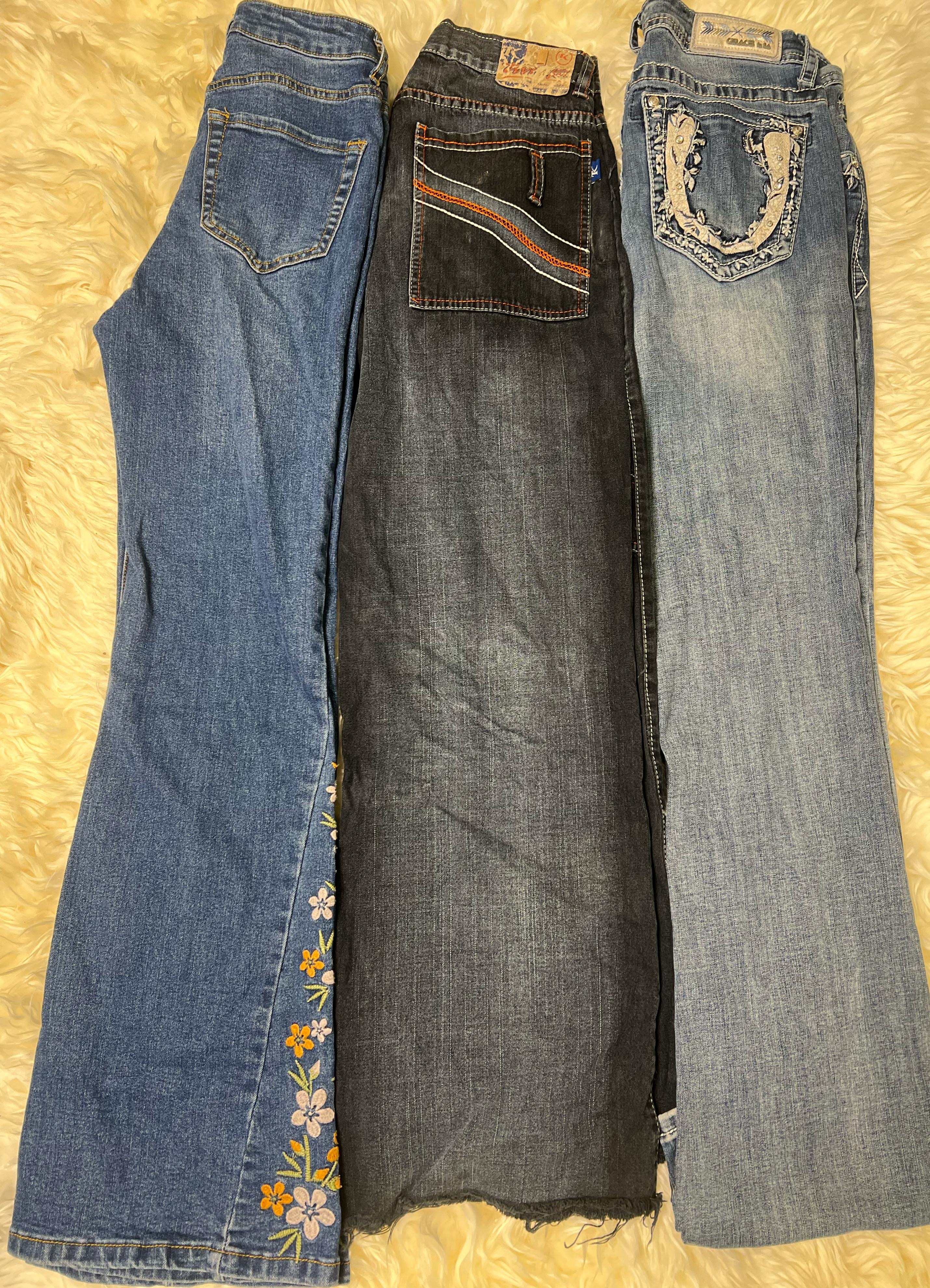 JEANS EMBRIODERATI Y2K 001