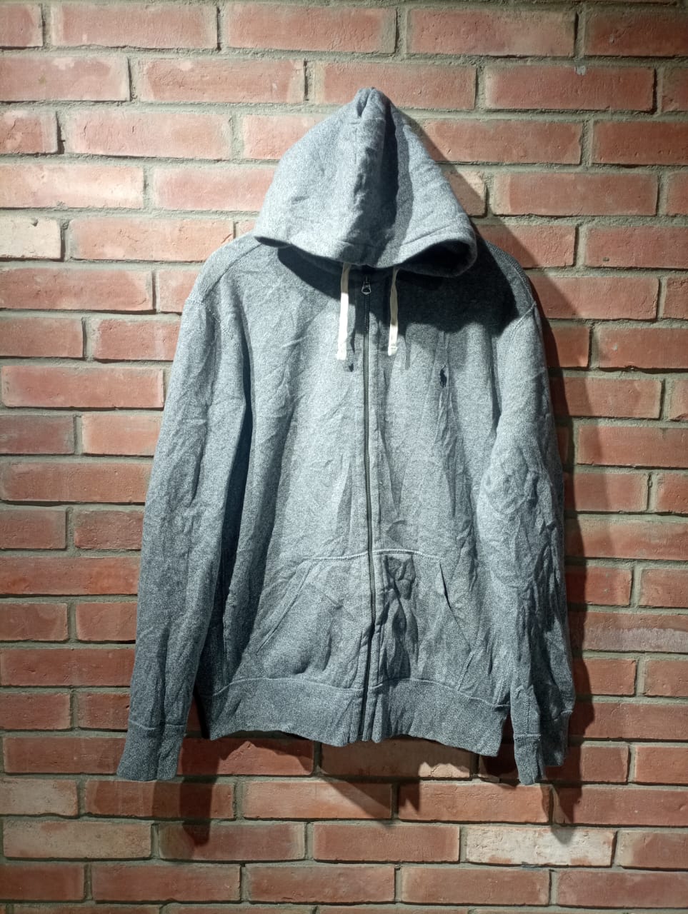 Polo sudaderas con capucha de cremallera completa