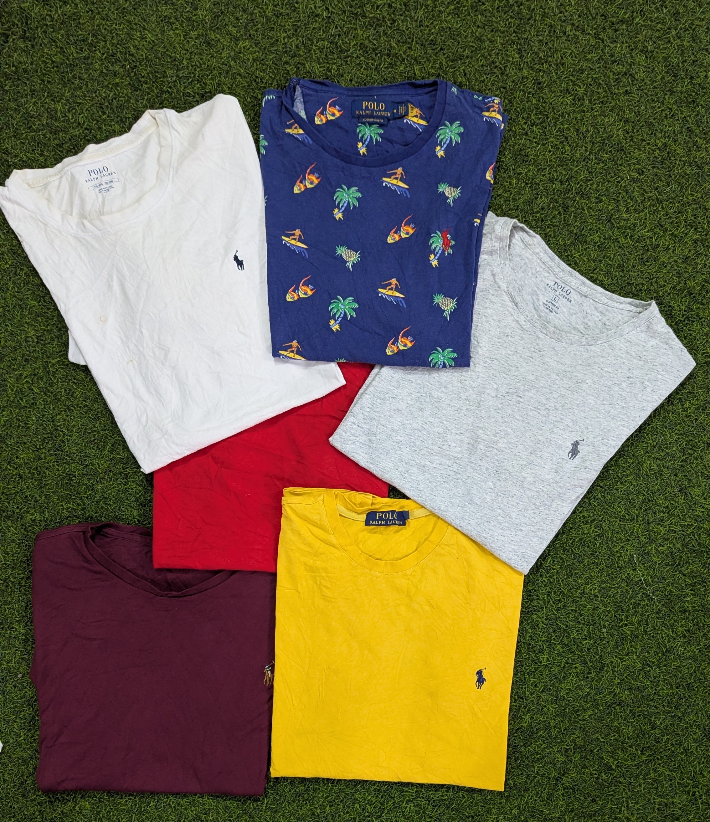 ラルフ・ローレン クルーネック Tシャツ