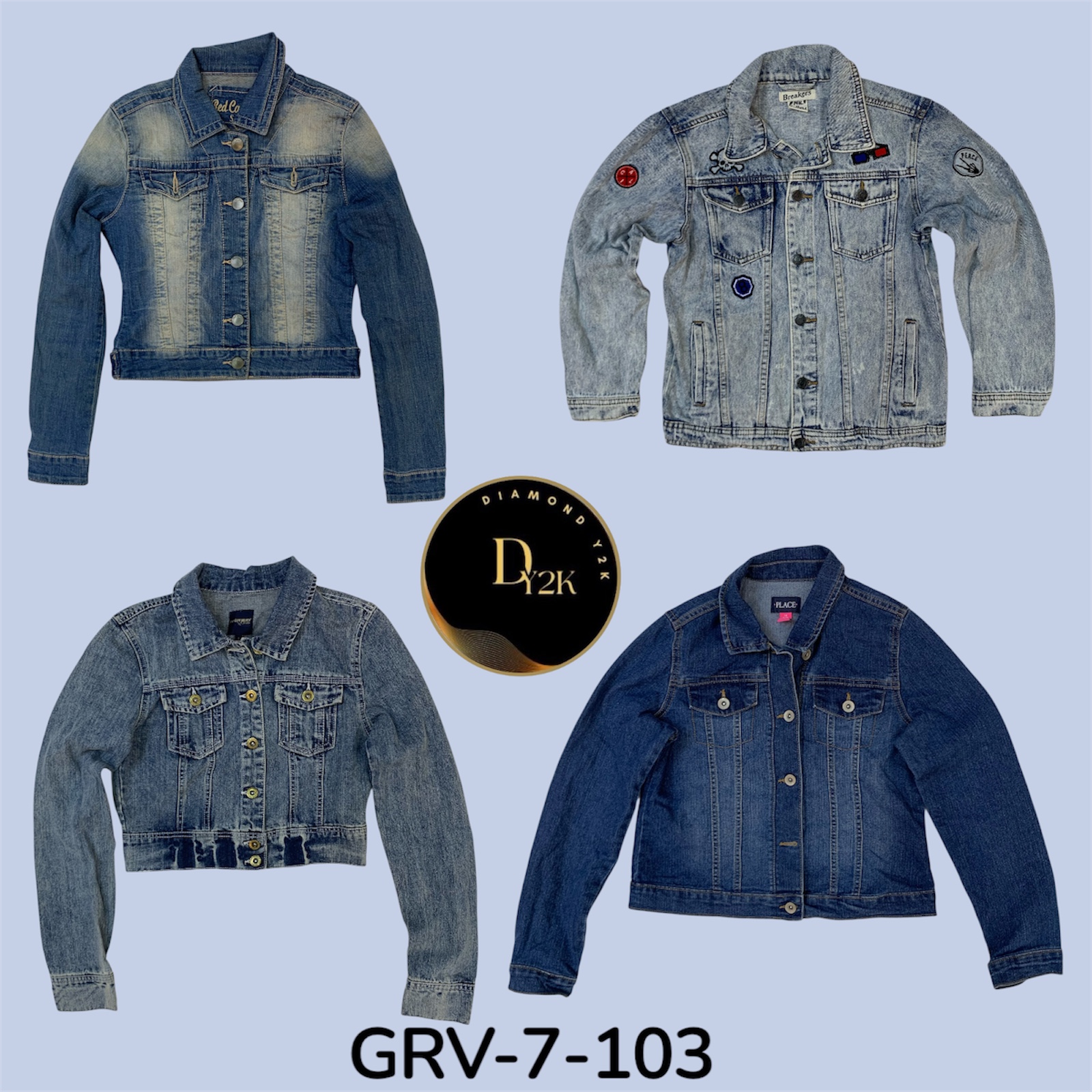 Classic Denim Jackets – Timeless Style & Durable Fit (GRV-7-103)