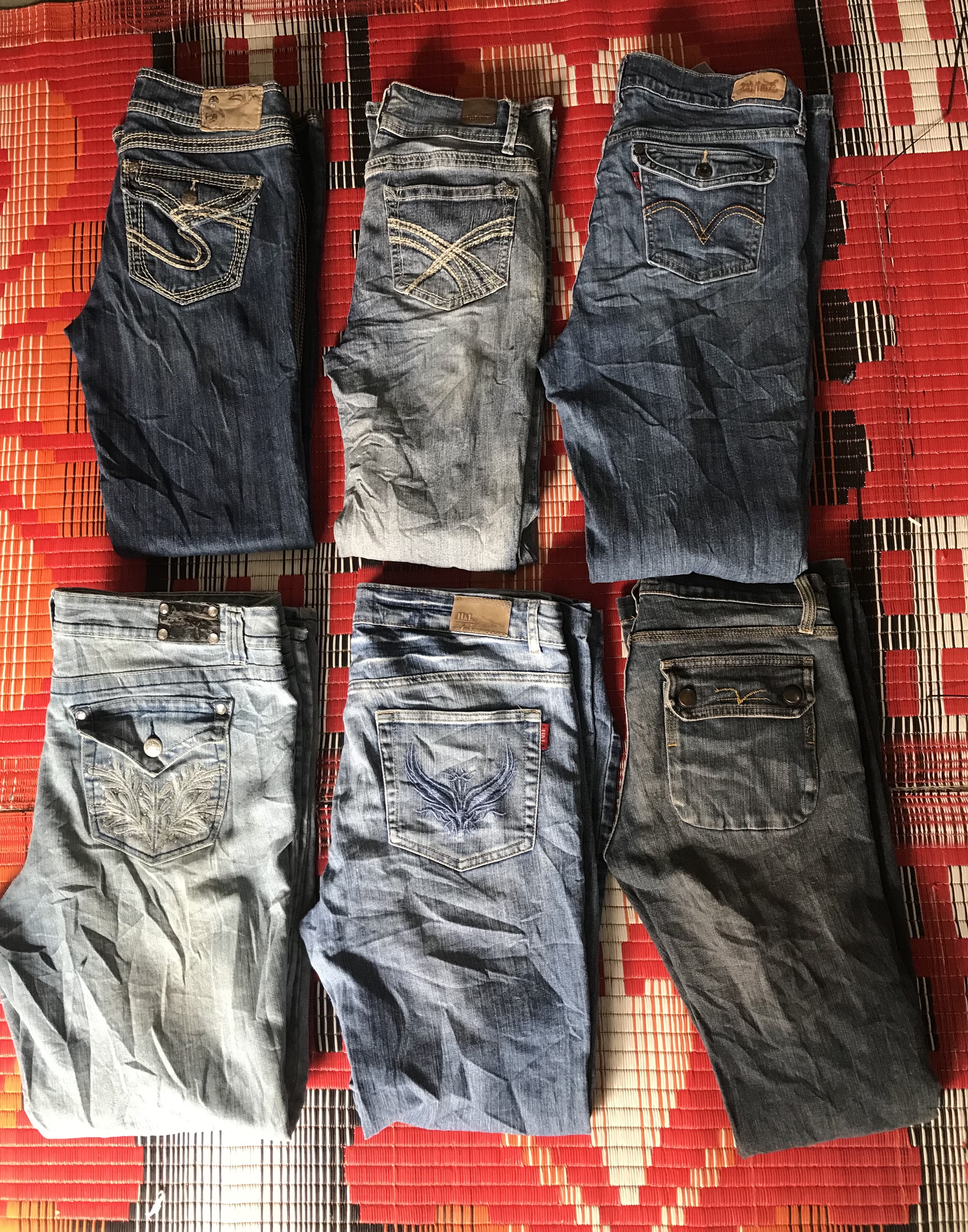 Ladies bootcut jeans