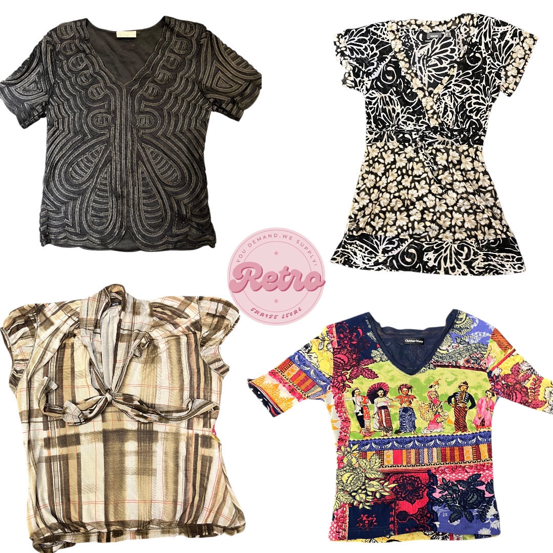 Chick and Sinister Y2k Tops