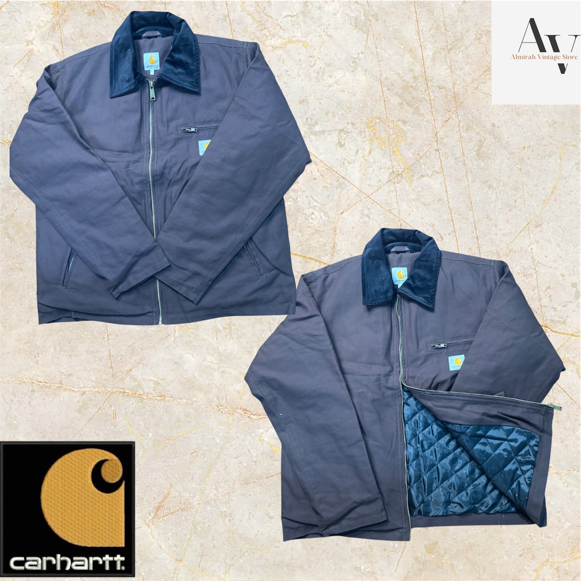 Veste détroit marron style rework Carhartt
