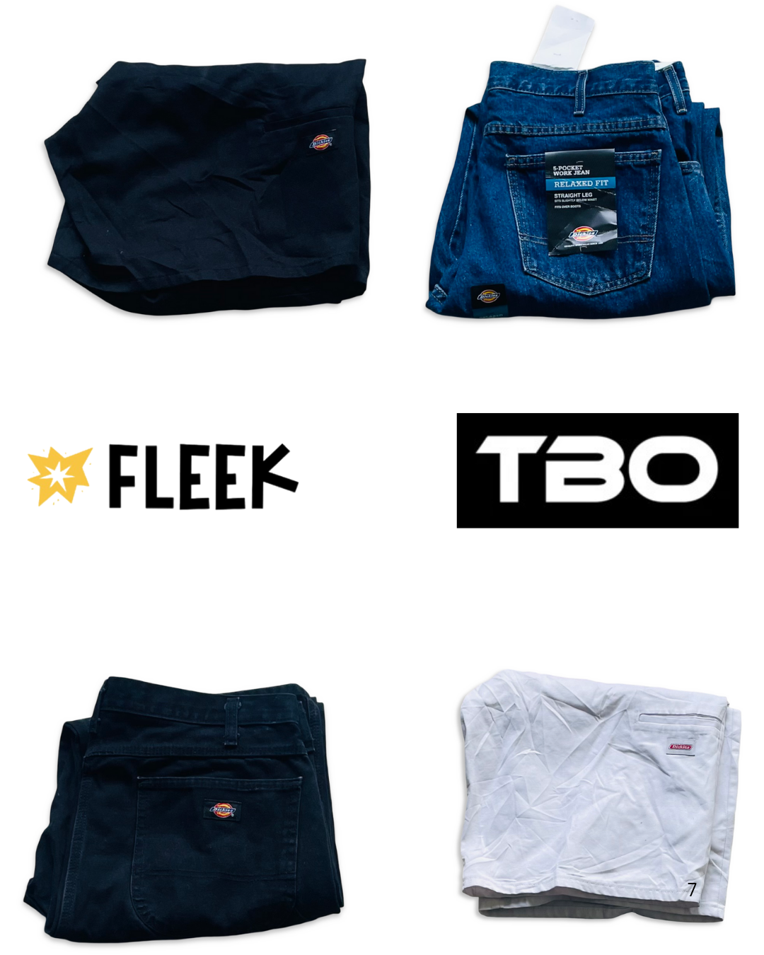 Pantalón y short Dickies
