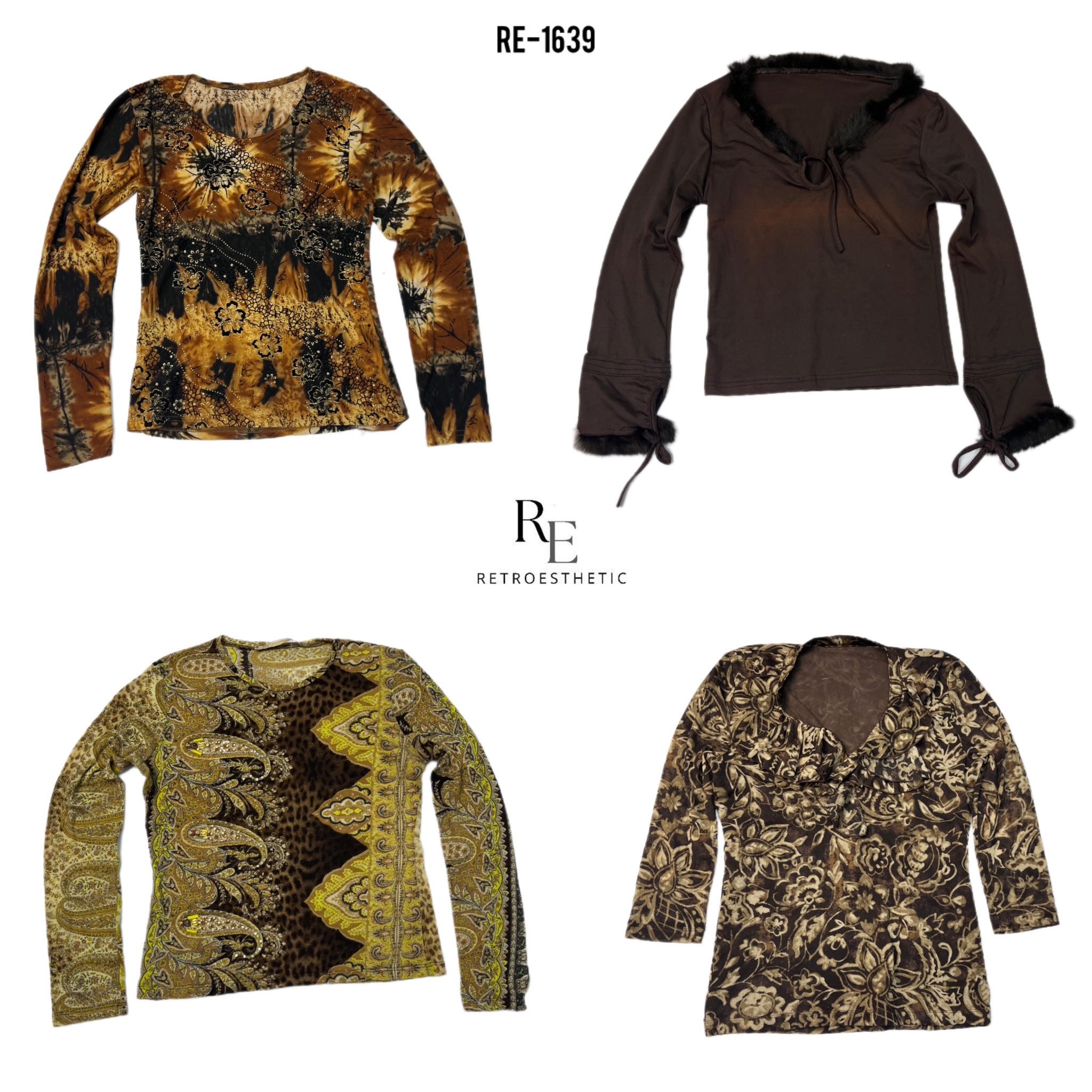 Y2K Cutesy Full Sleeve Tops (RE-1639)