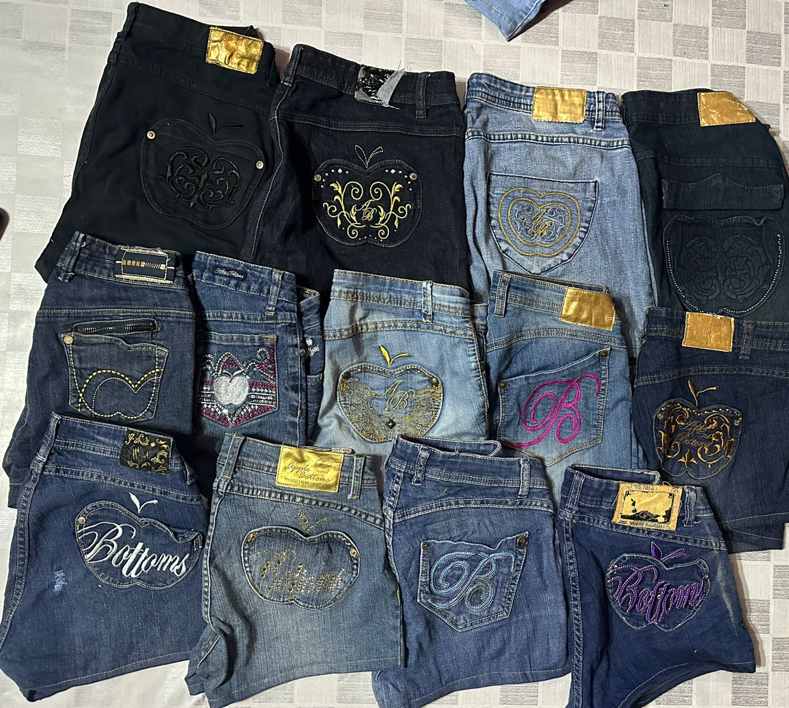 APPLIE BOTTOMS MINI SHORTS (ID 1274)