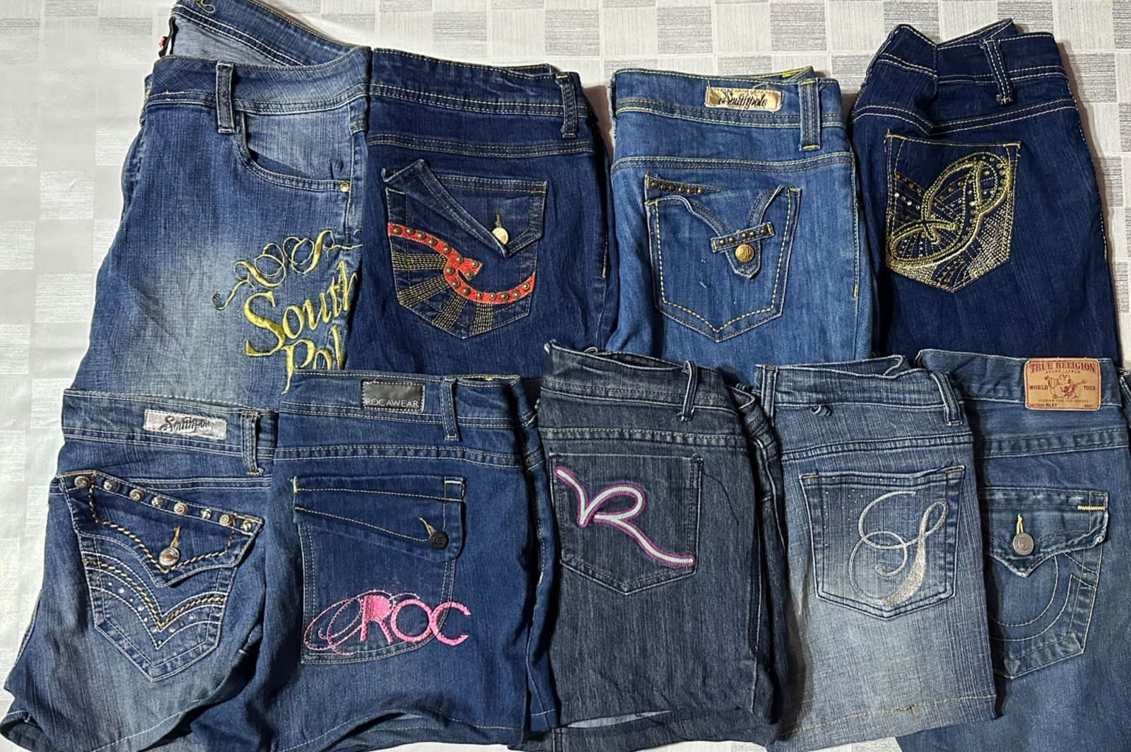 POLO SUD, ROCAWEAR, PANTALONCINI TRUE RELIGION (ID 1281)