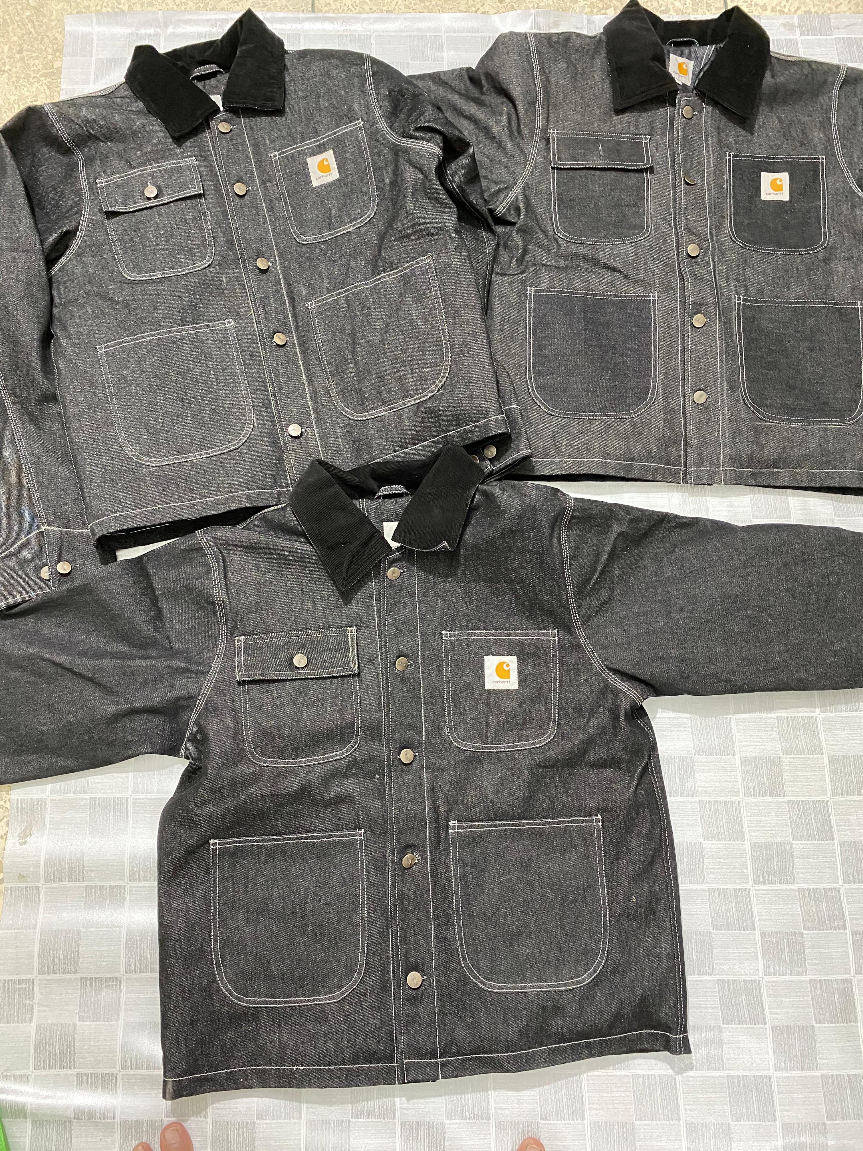 Jaquetas Carhartt Michigan Reworked Style - Preto