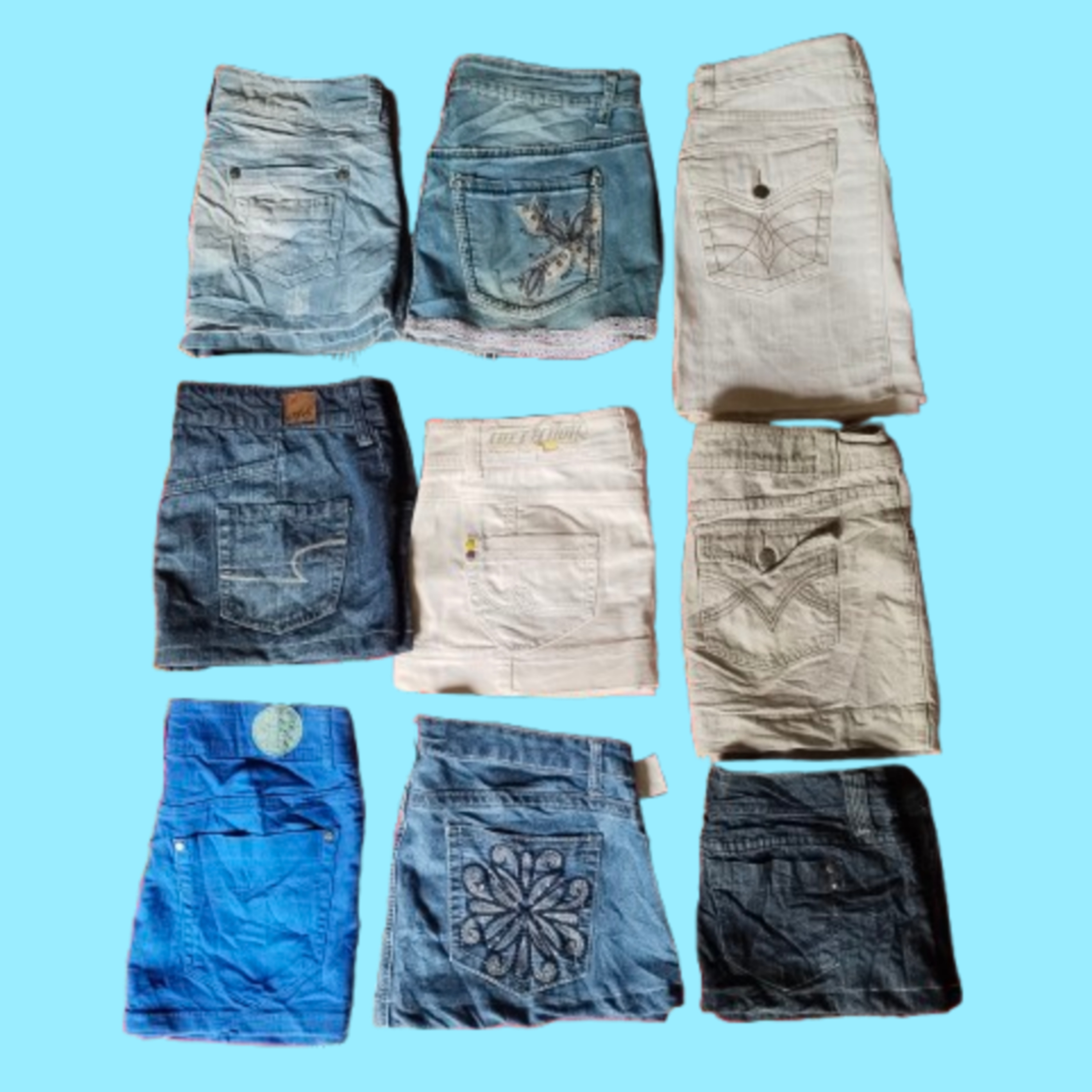 American eagle and others mix ladies mini skirts (msk-01)