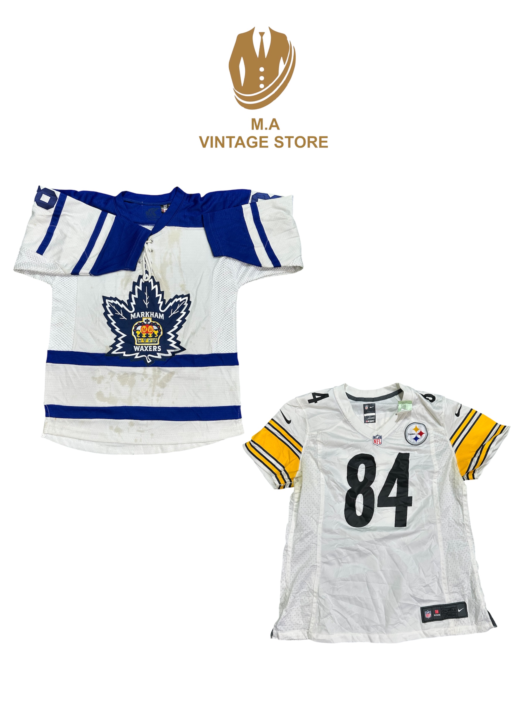 T-shirt NFL e Hockey con marchio