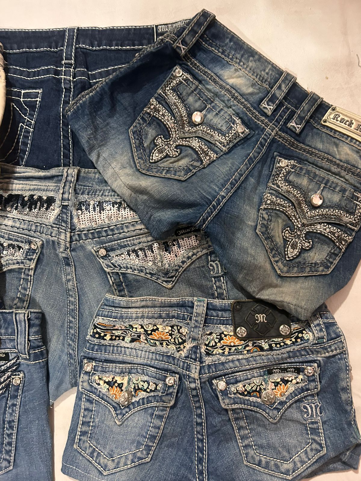 Miss me True Religion Rock Revival sexy Shorts