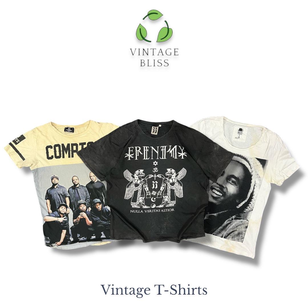 ビンテージ音楽とバンドTシャツ