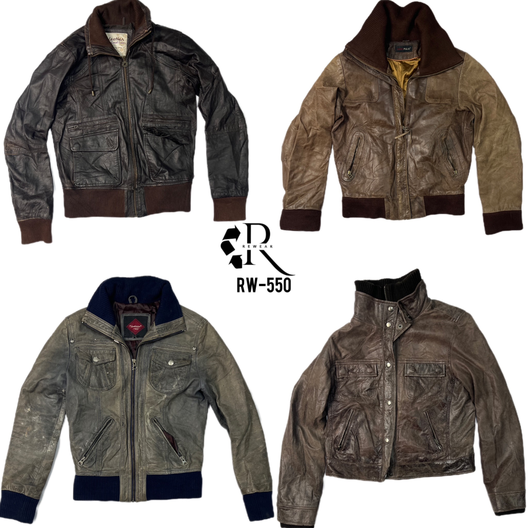 Giacche di pelle Y2K IT Girl (RW-550)
