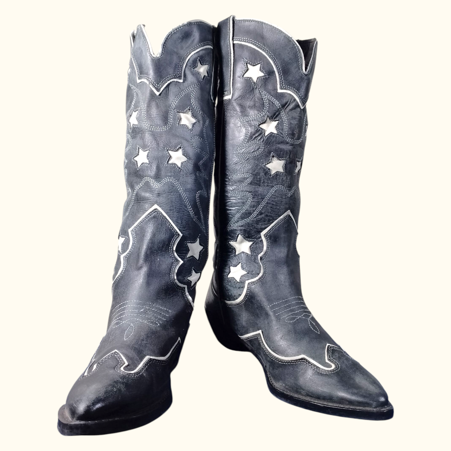 SA#257 Bellissime stivali da cowgirl eleganti - Con motivo