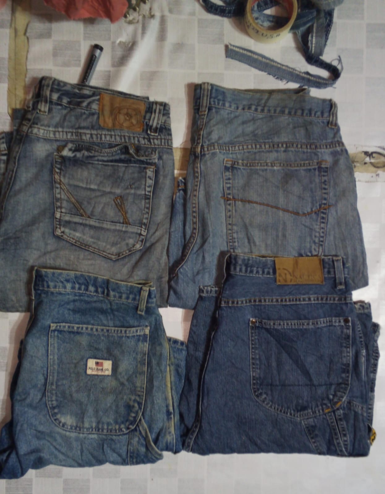 U.S. POLO  ASSN. AND OTHER MIX BRANDS SHORTS (ID 422)